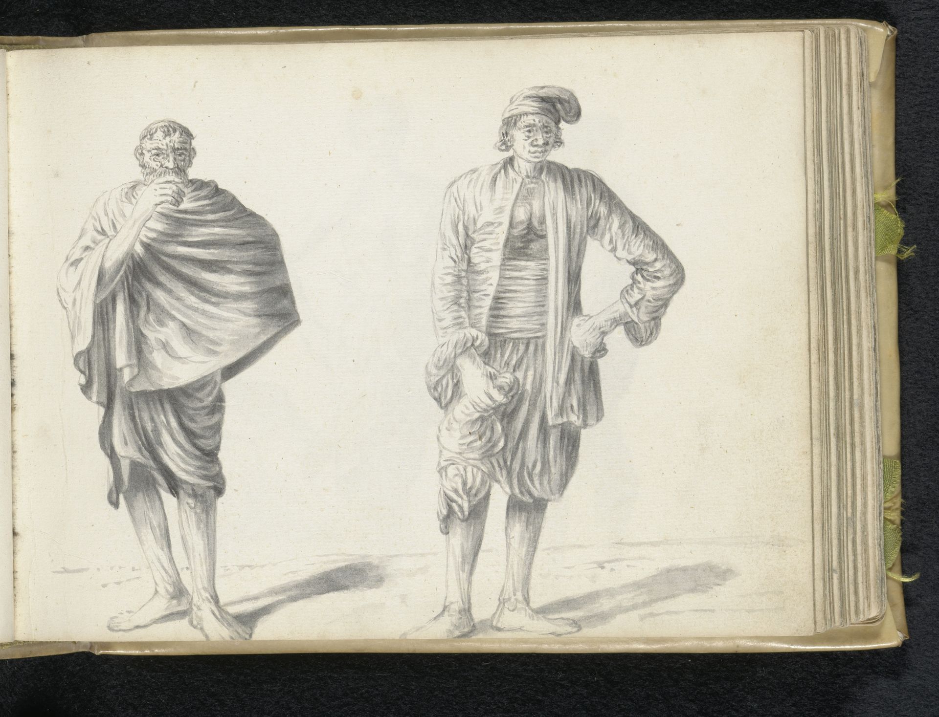 Two individuals by Esaias Boursse