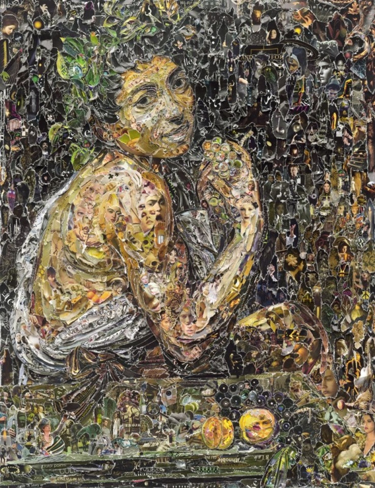 Sick Bacchus, after Caravaggio (Pictures of Magazine 2) by Vik Muniz
