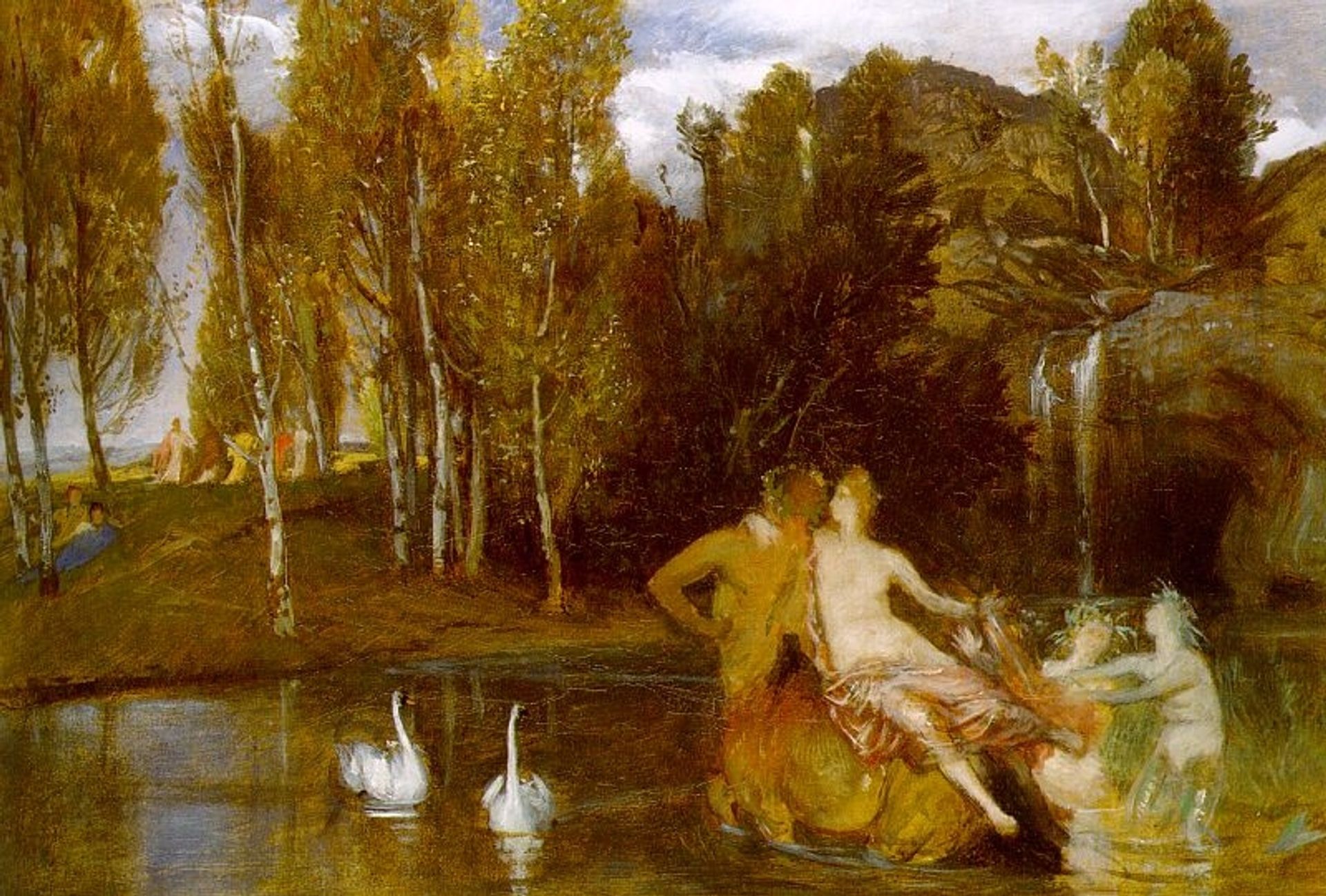Elysian Fields by Arnold Böcklin