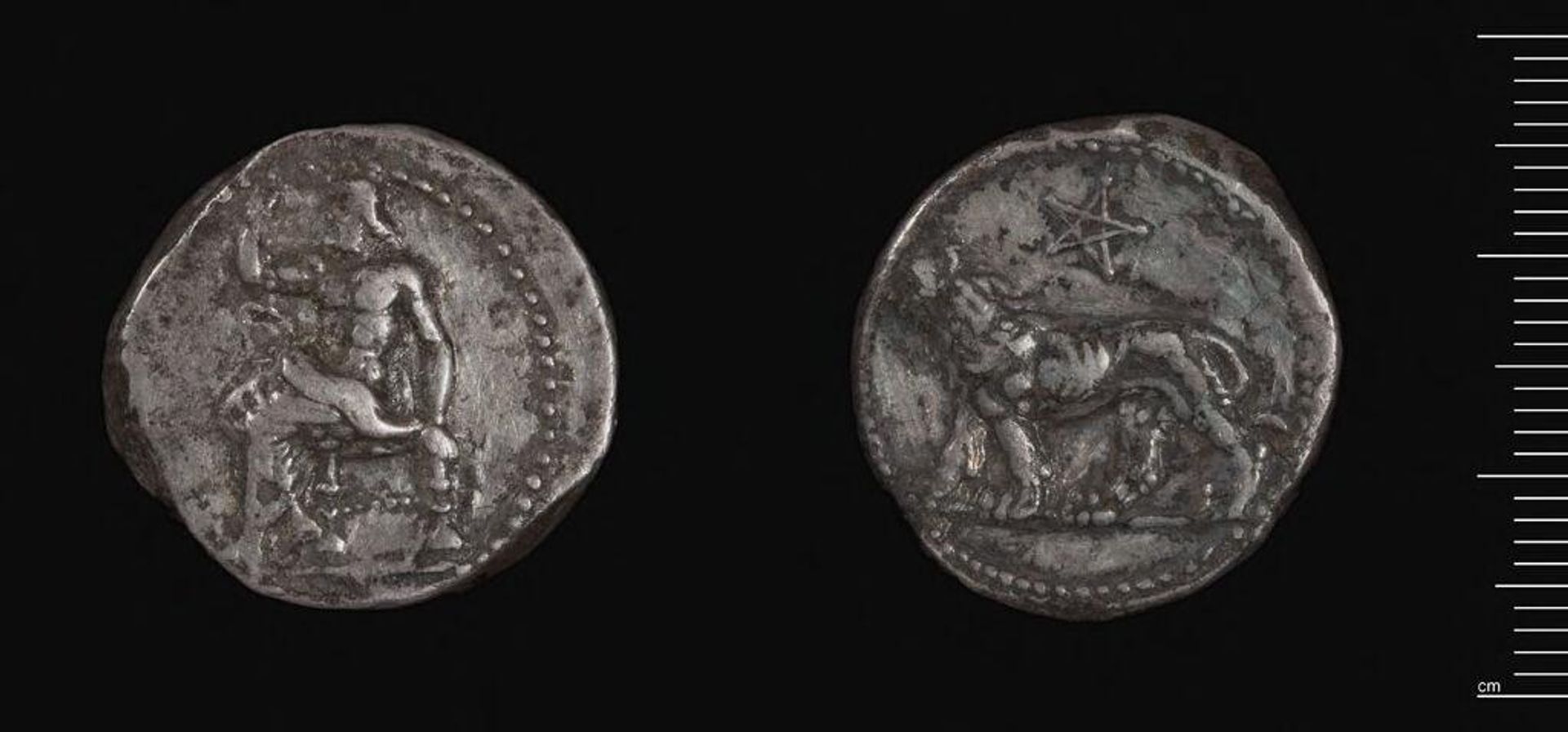 Tetradrachm of Myriandros under Mazaios by Mazaios