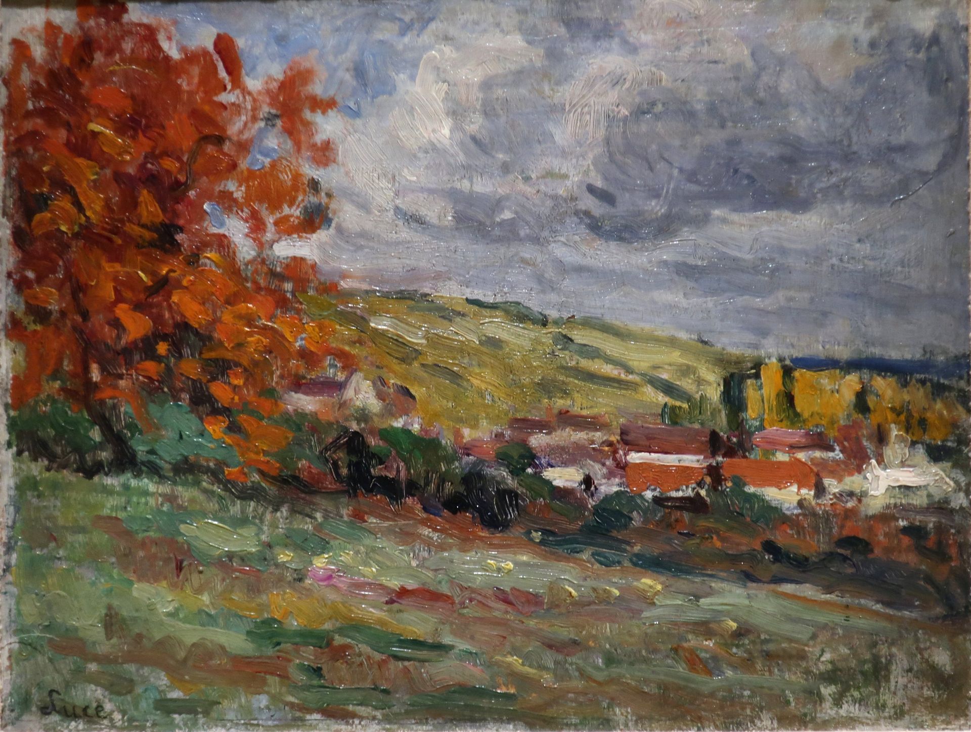 Landscape by Maximilien Luce