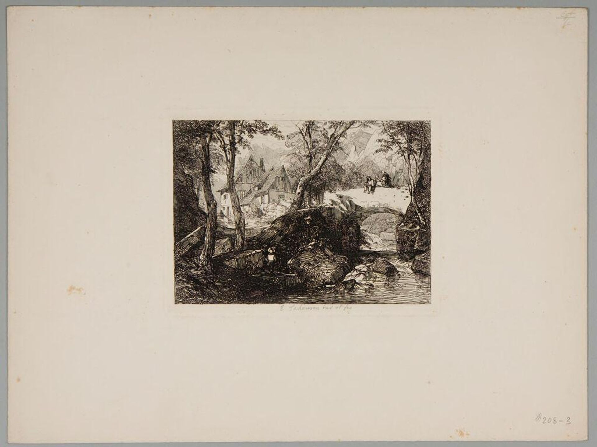 Plate XIX by Johann Caspar Nepomuk Scheuren