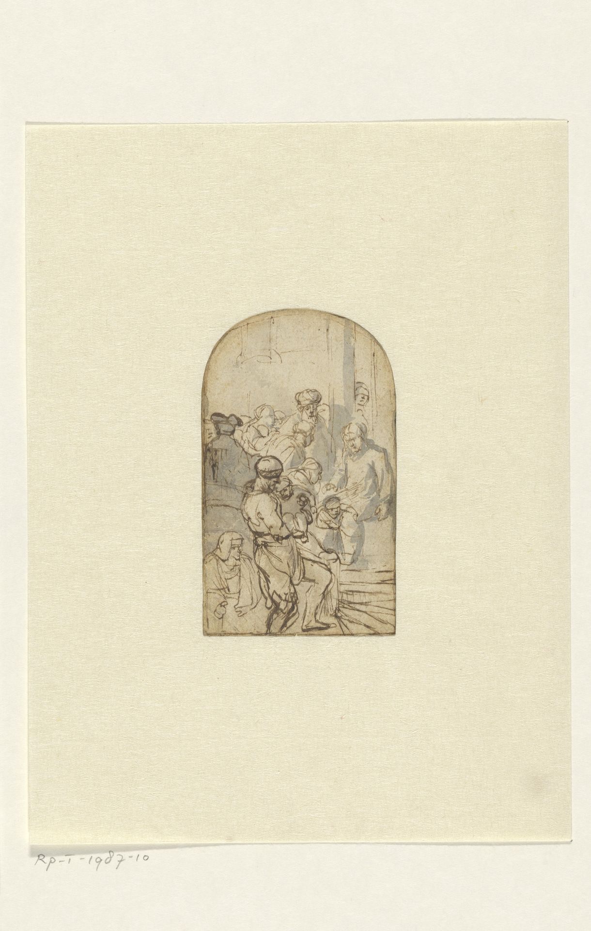 Christus zegent de kinderen by Samuel van Hoogstraten