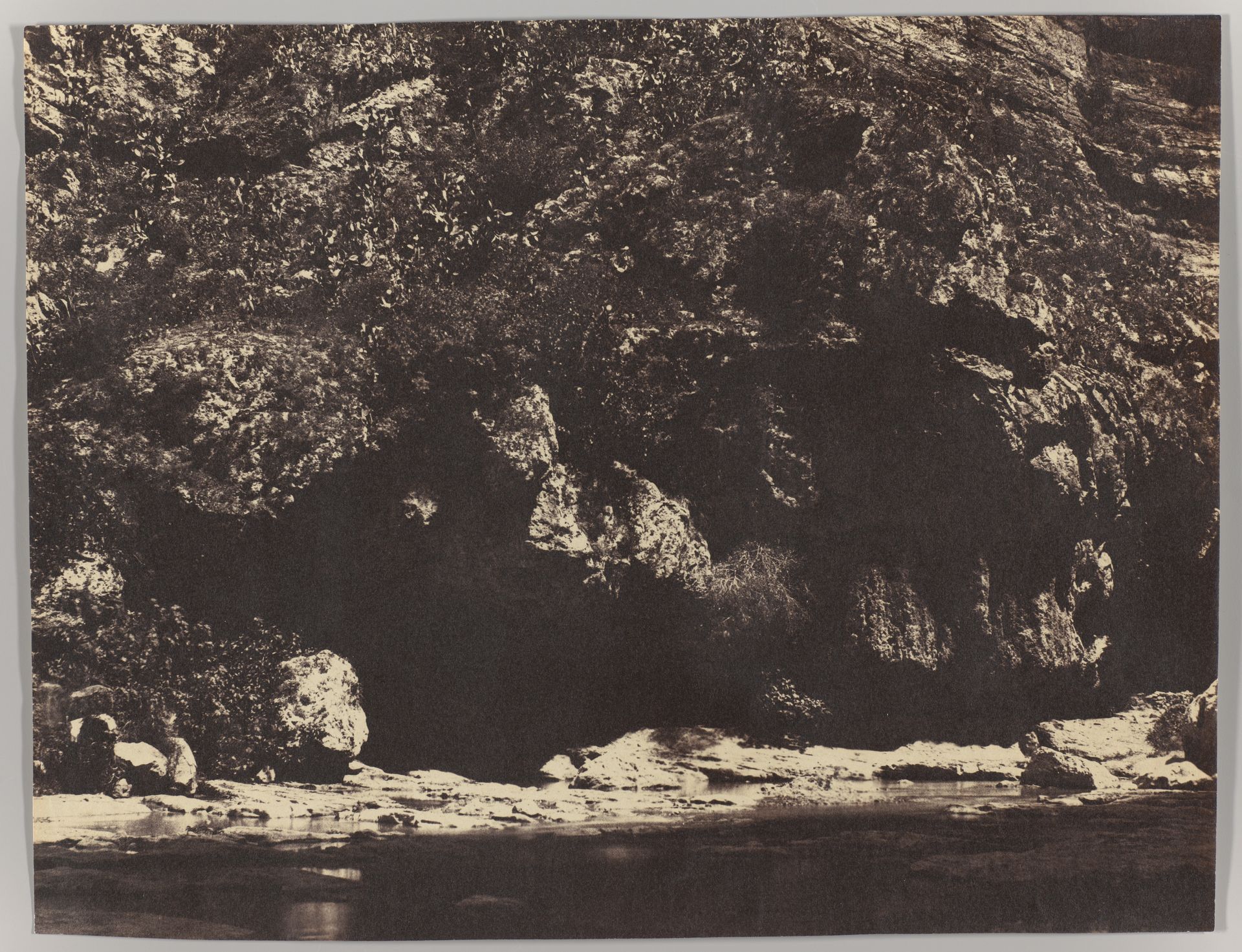 [Bank of the Rhumel, near Constantine, Algeria] by John Beasley Greene