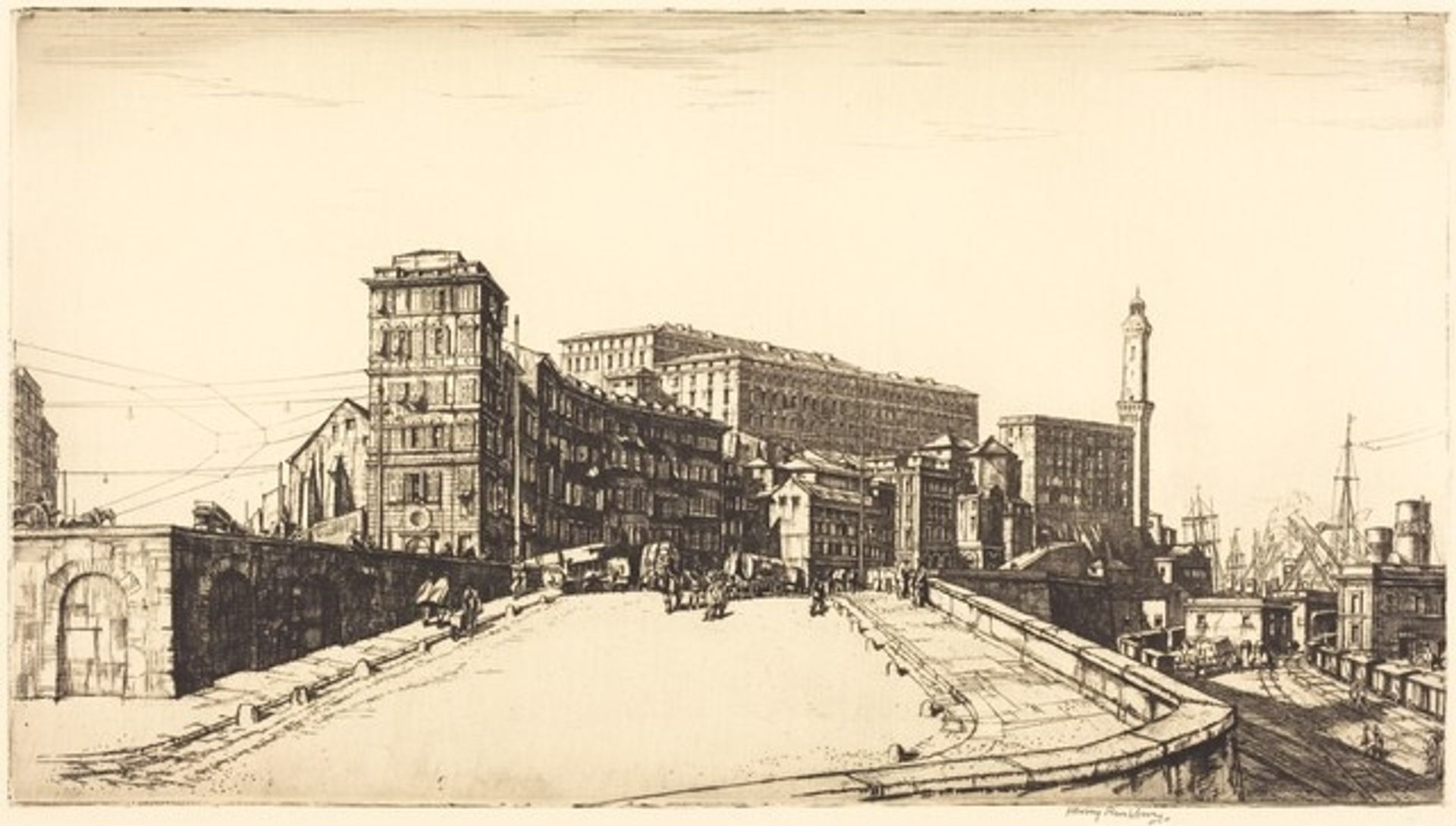 Genova by Henry Rushbury