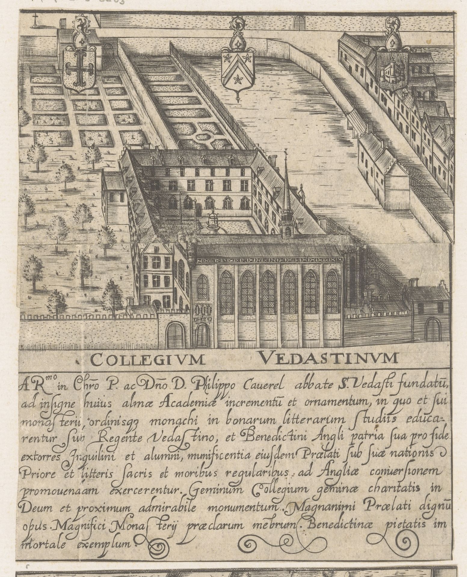 College van Vedastus by Filippo Ferrari