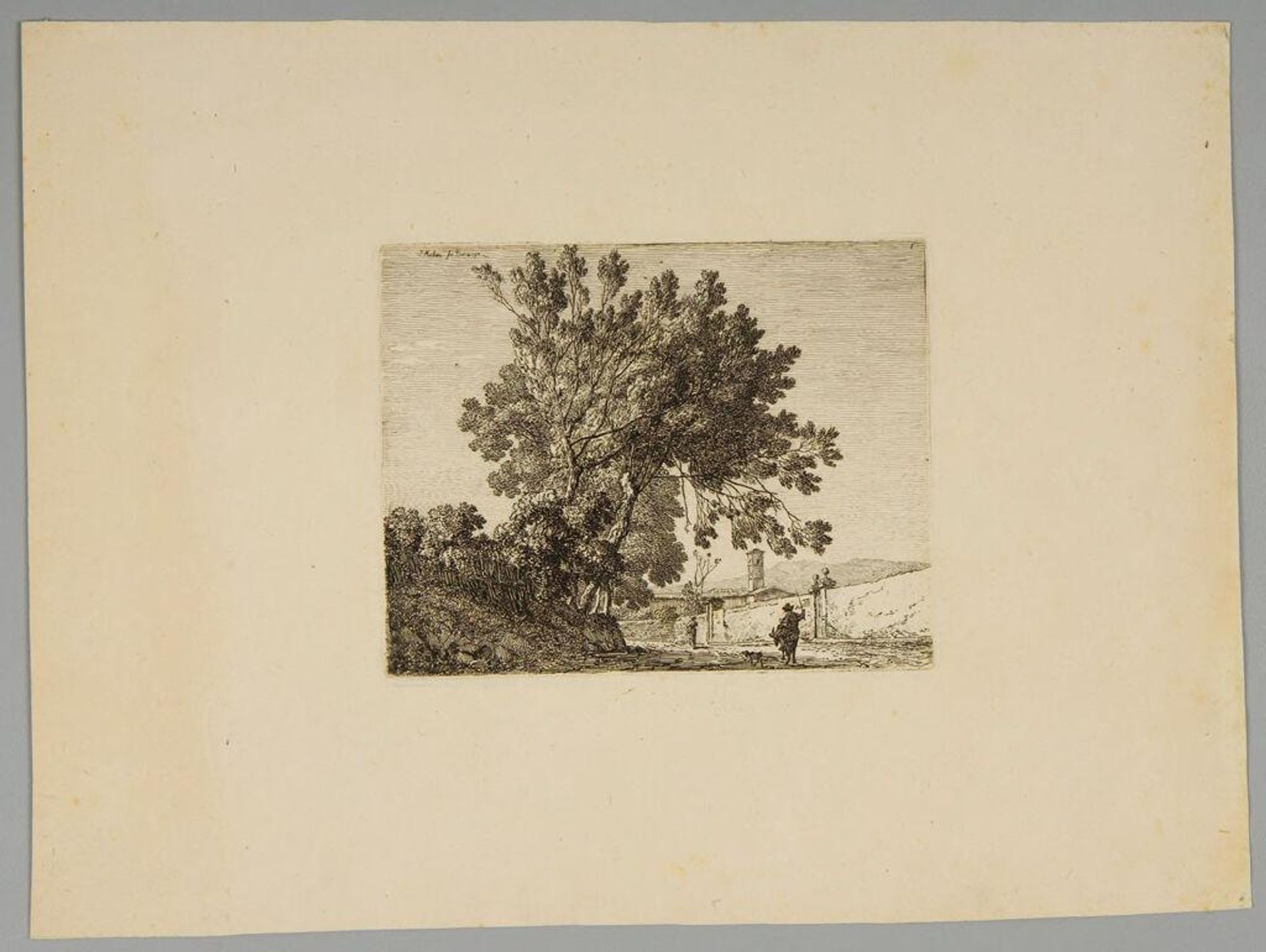 Plate One by Jacob Wilhelm Mechau