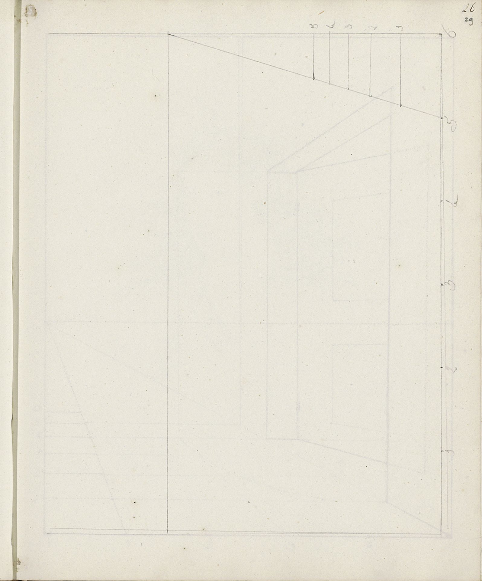 Perspectiefoefening by jonkvrouw Elisabeth Kemper