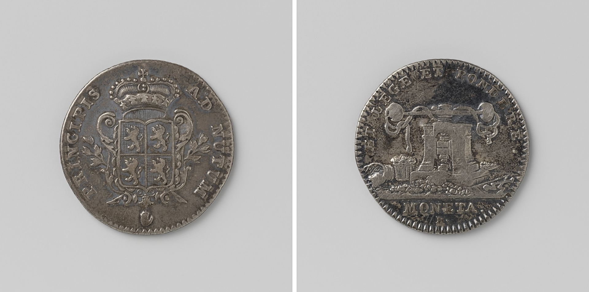 Proefslag van de munt van Antwerpen by Jacques (II) Roëttiers
