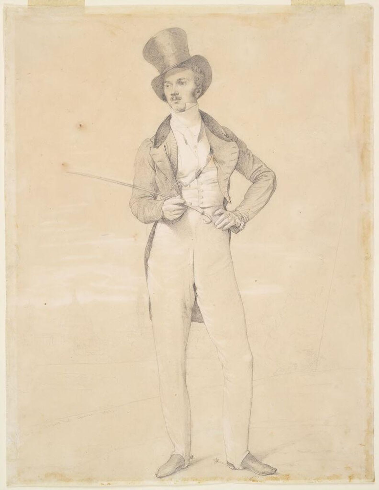 Portrait of Count Rodolphe Apponyi by Jean Auguste Dominique Ingres