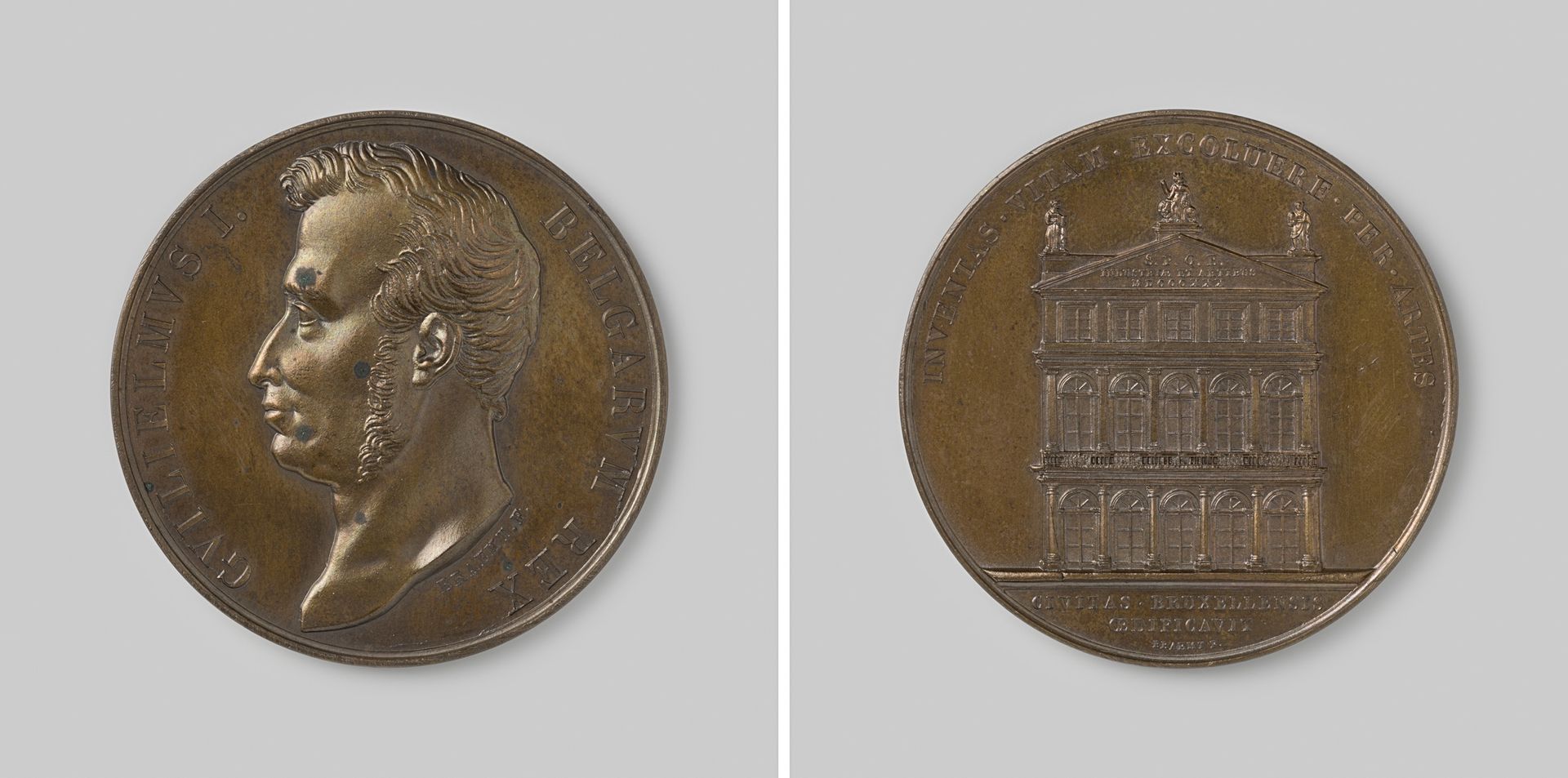 Tentoonstelling van voortbrengselen van nijverheid te Brussel 1830 by Joseph-Pierre Braemt