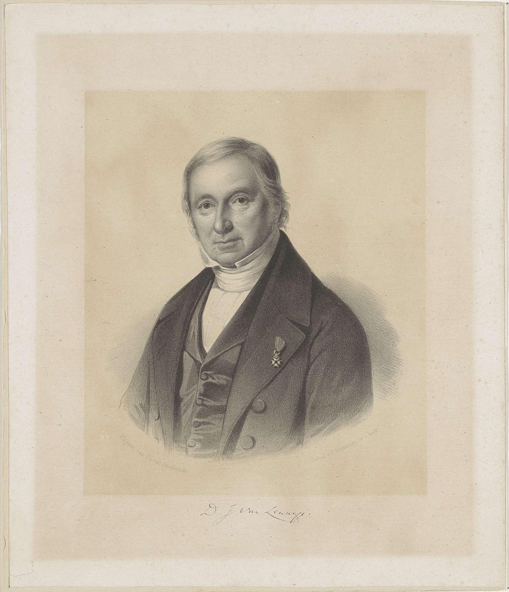 Portret van David Jacob van Lennep by Anonymous