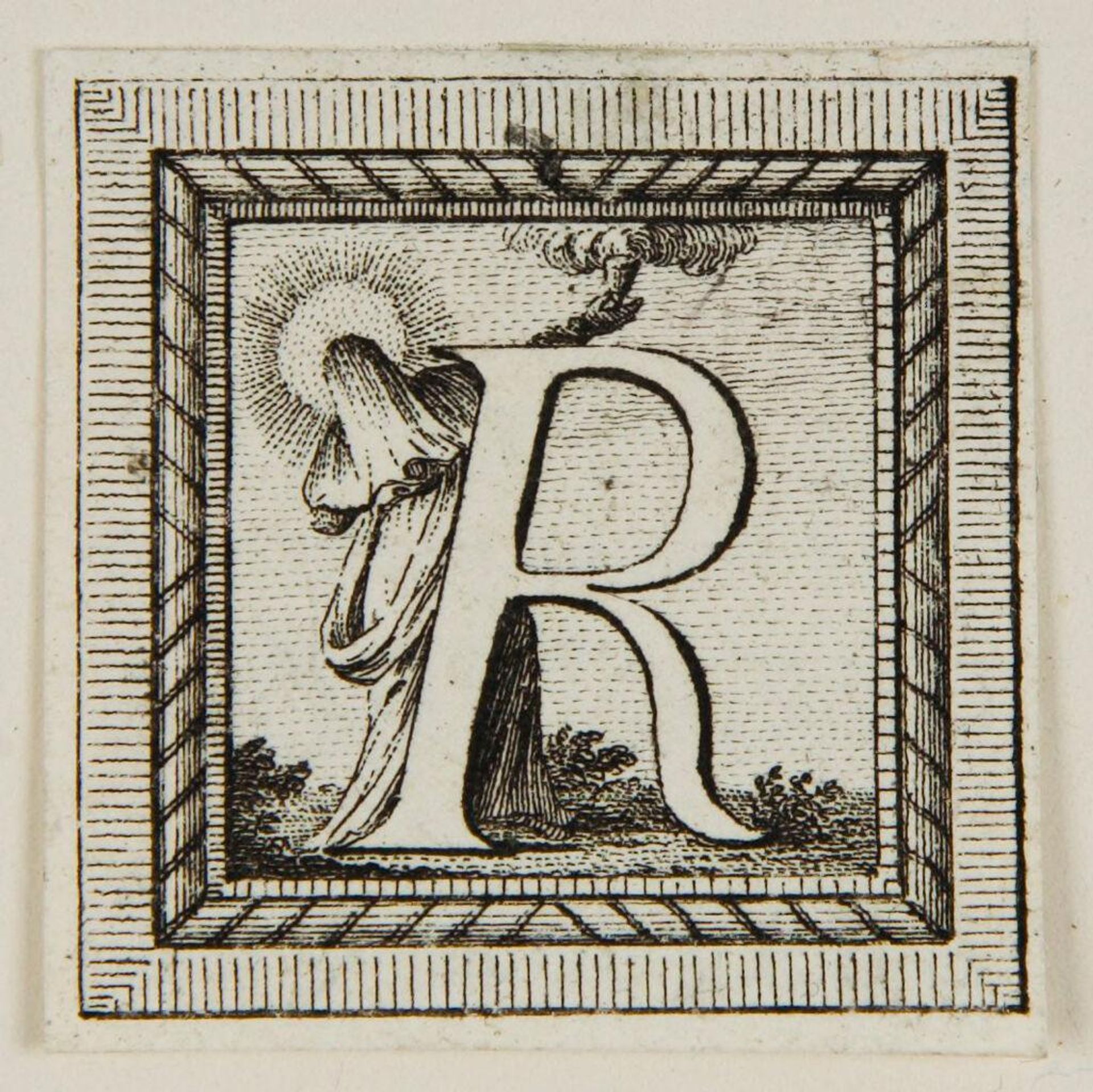 Letter R by Anonymous