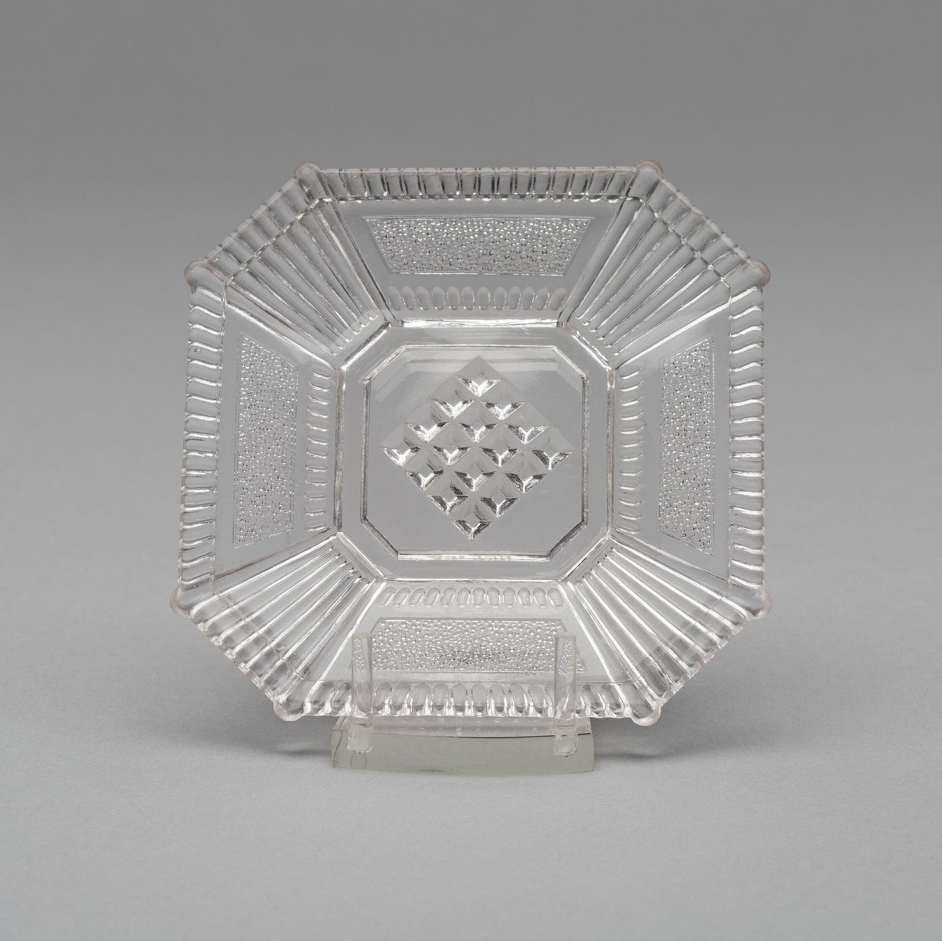 Square plate by Anonymous