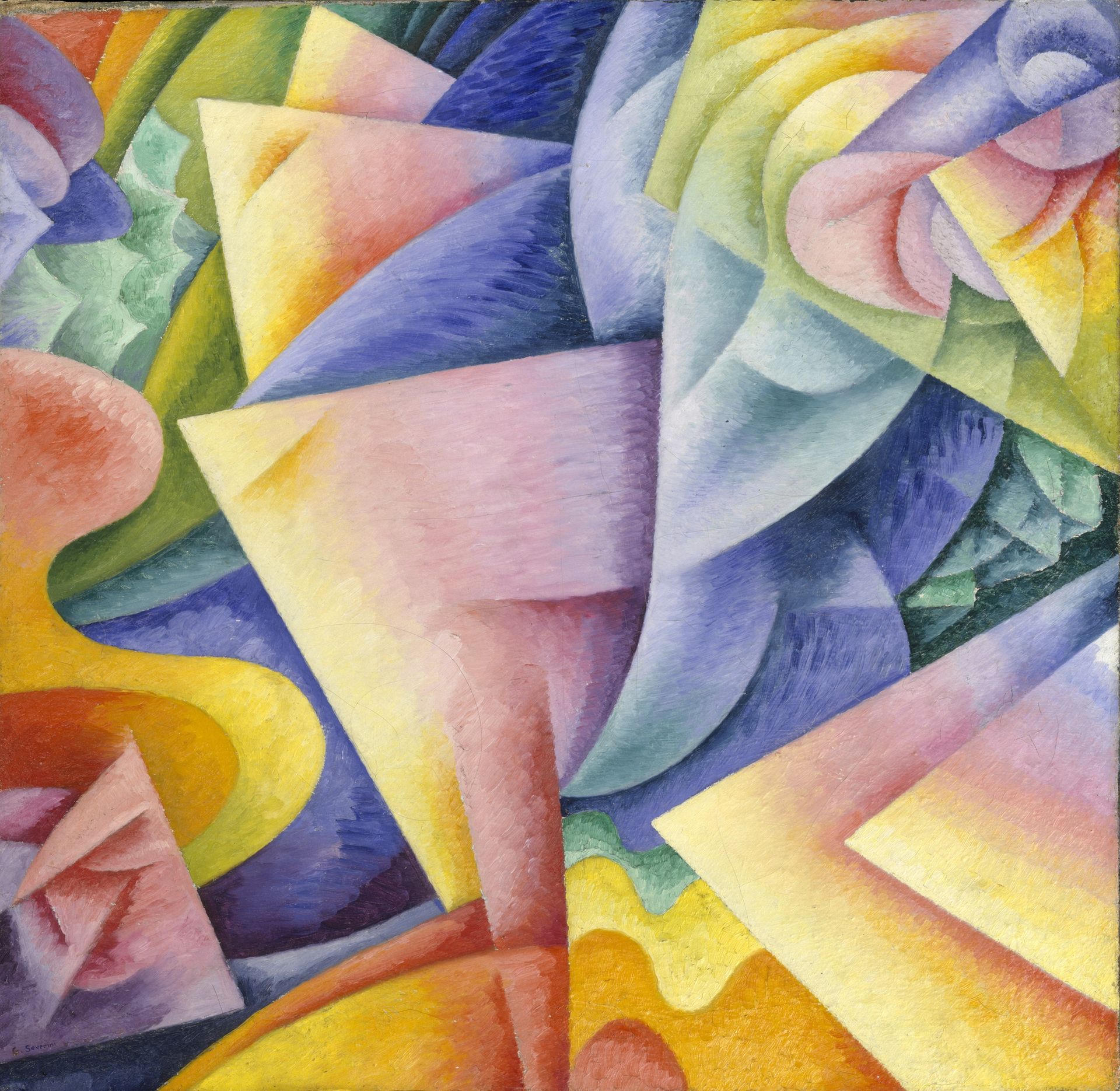 Ballerina - Bow - Sea by Gino Severini