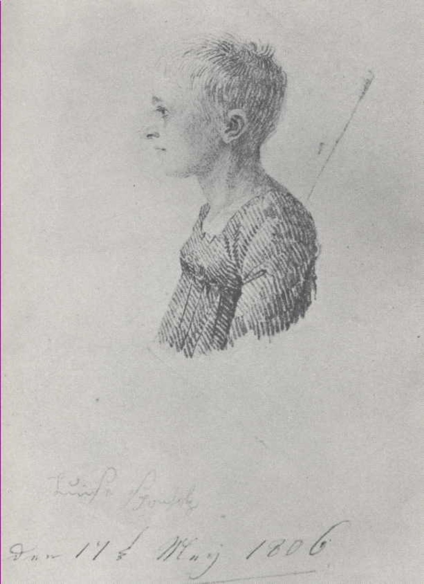 Luise Sponholz by Caspar David Friedrich