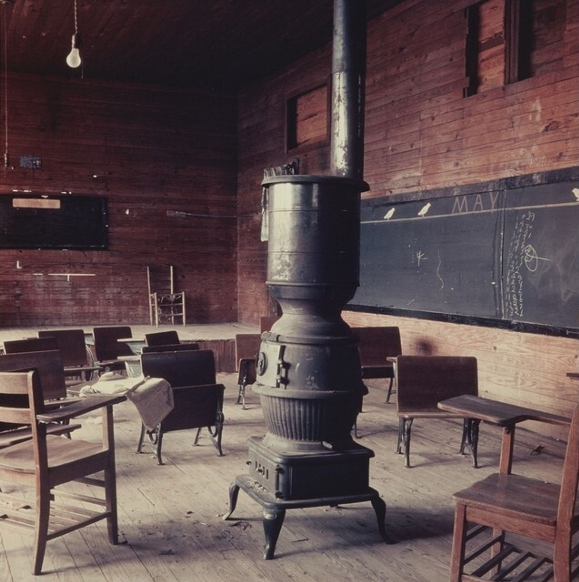 Black Classroom, Shady Grove, Alabama by Gordon Parks
