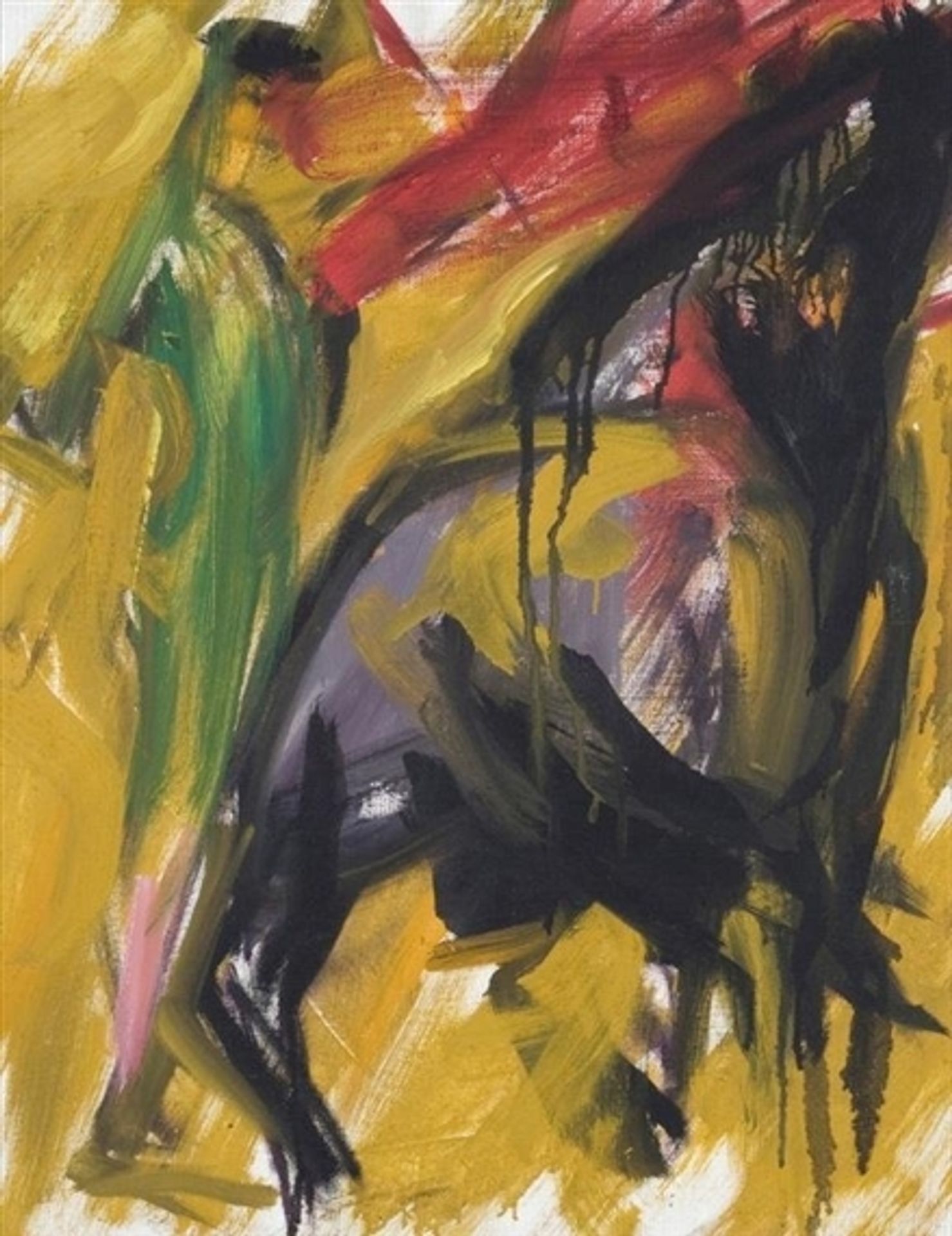 Bull/Matador by Elaine de Kooning