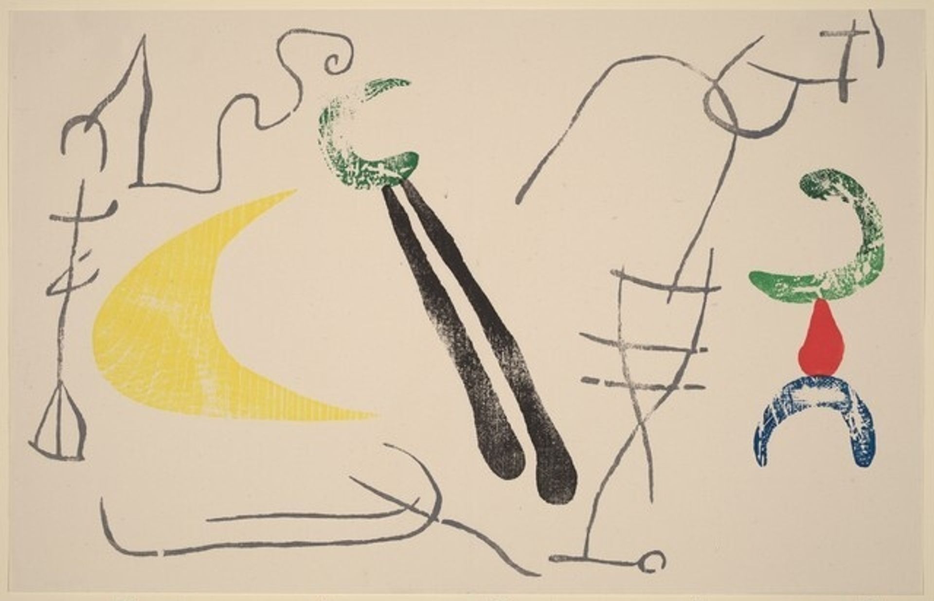Untitled [plate III] by Joan Miró
