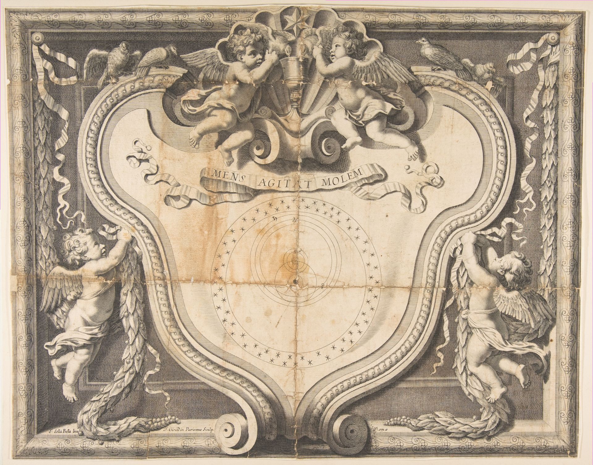 The Copernican System by Stefano della Bella