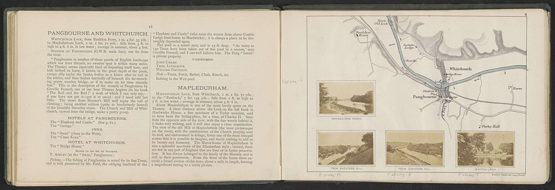 Gezicht op de Theems vanaf Shooters Hill by Henry W. Taunt