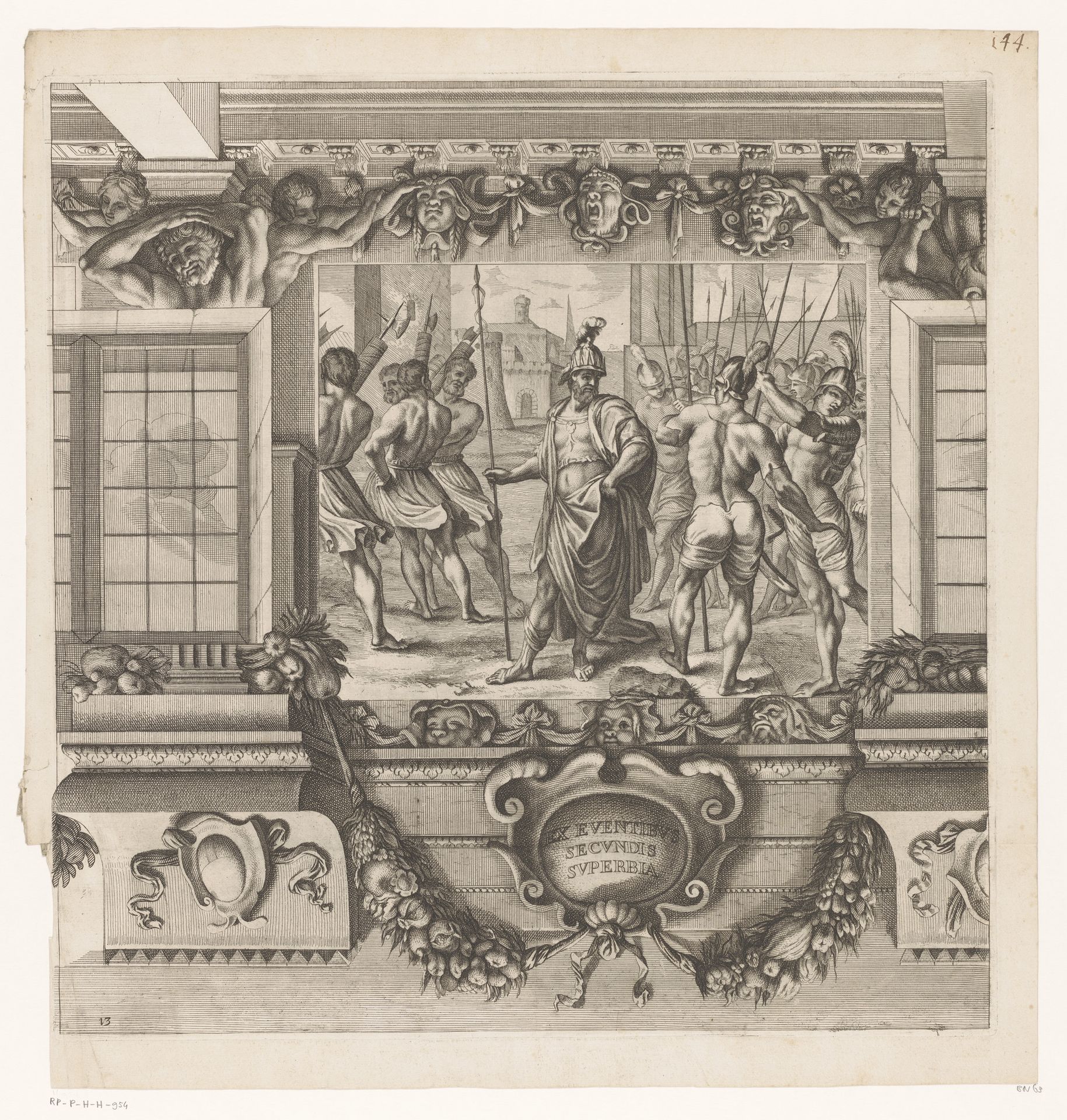 Trots van Romulus by Louis de Châtillon