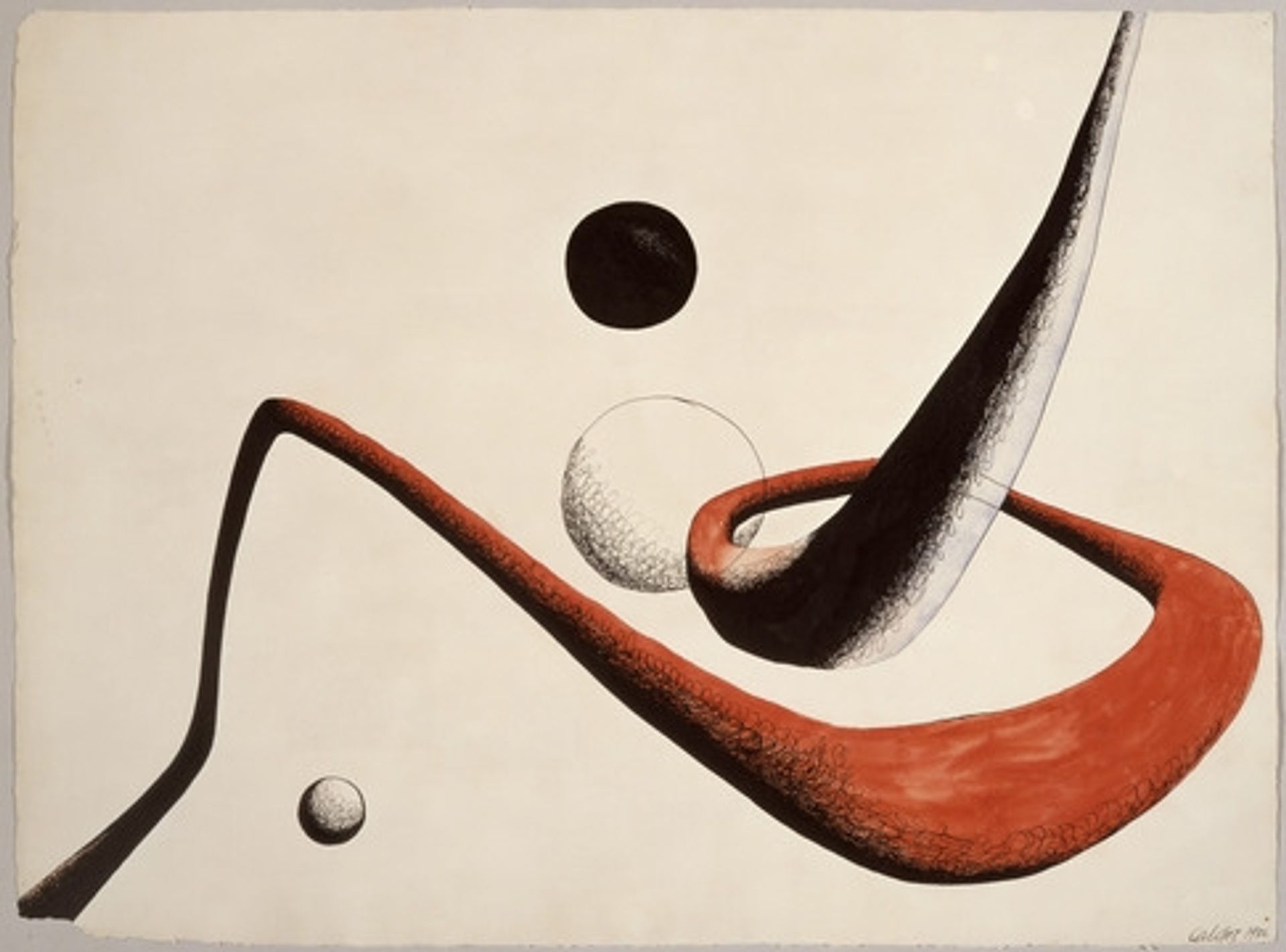 SPACE TUNNEL by Alexander Calder