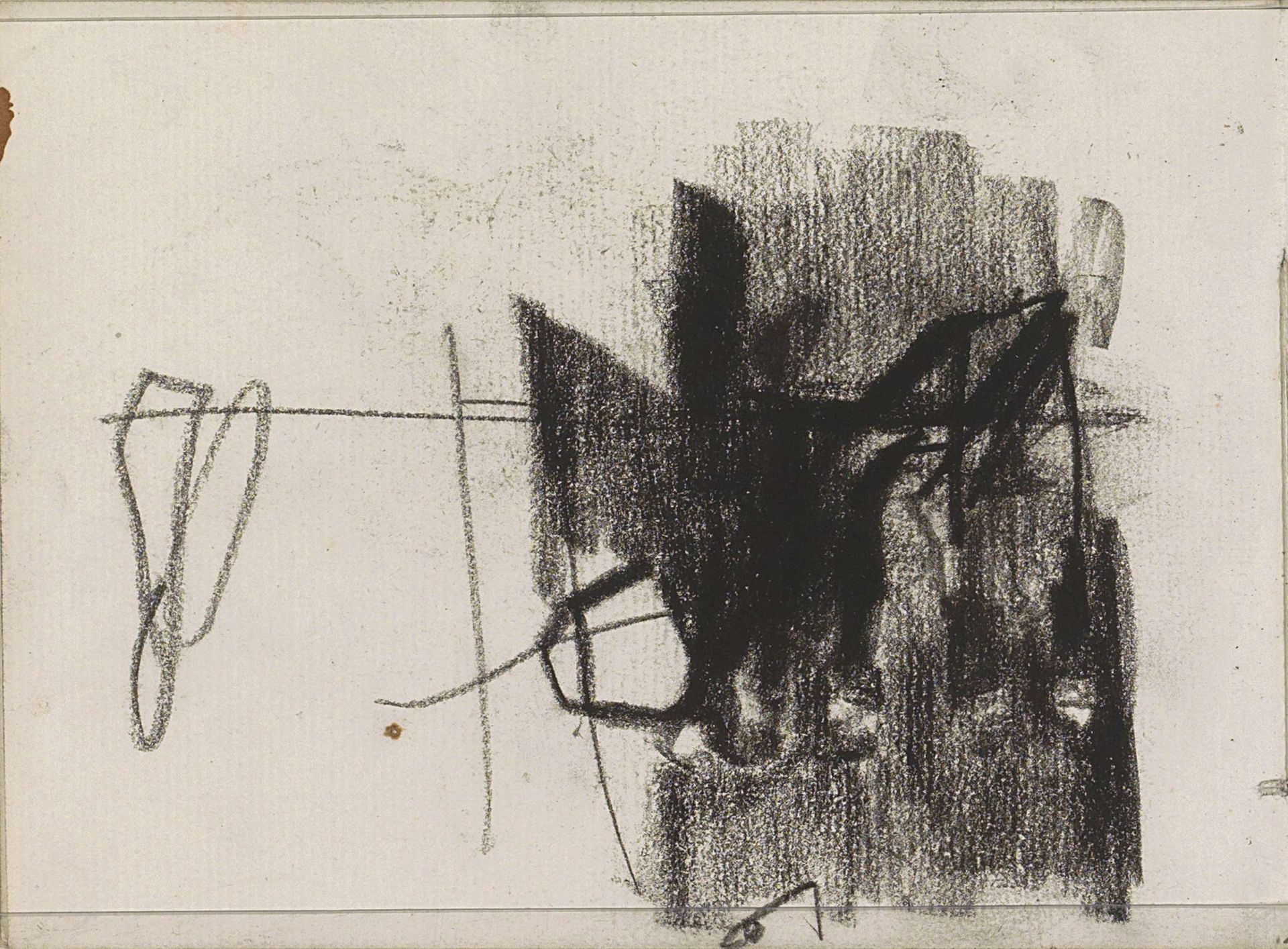 Figuren, mogelijk op straat by Isaac Israels