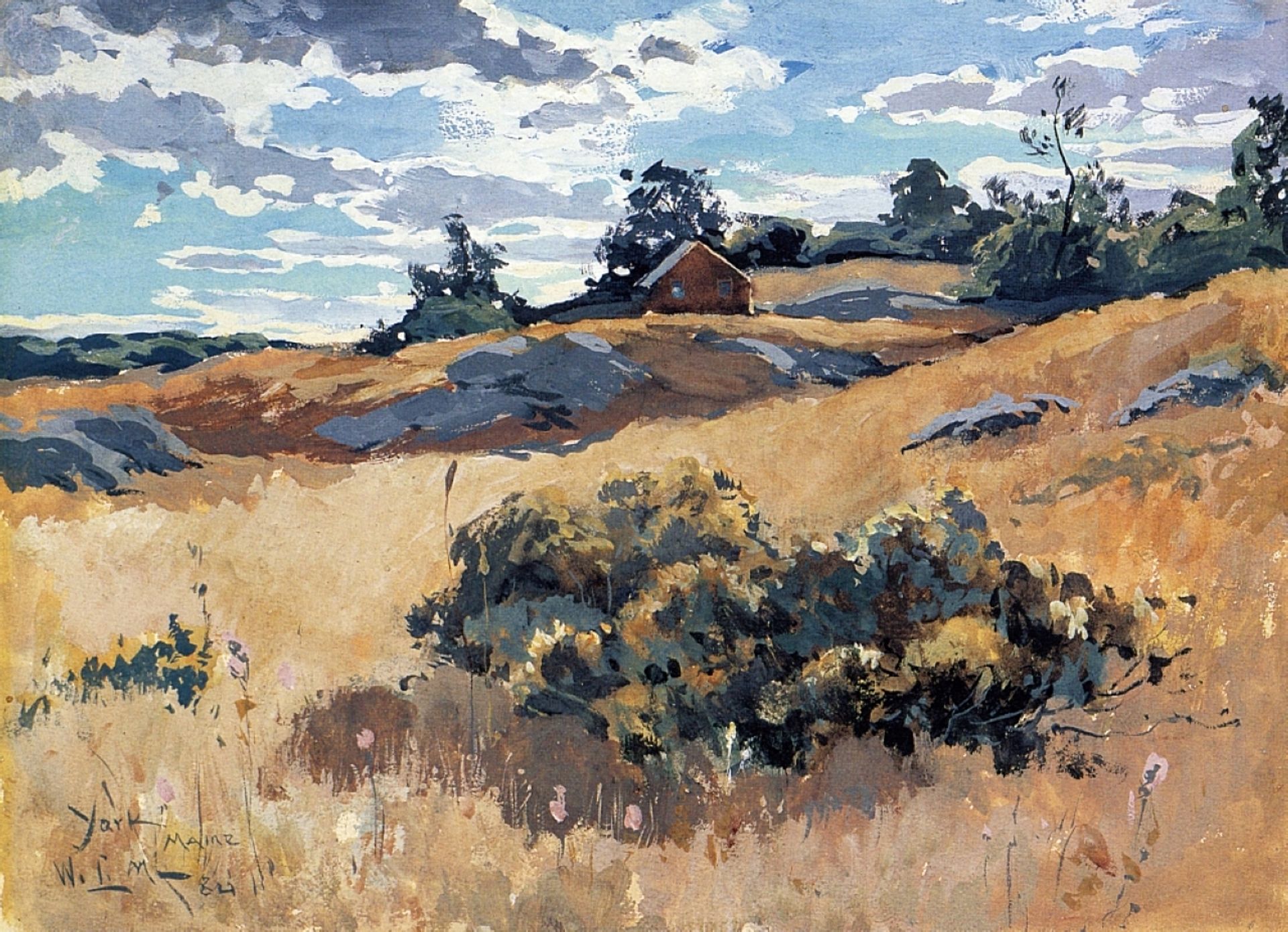 York, Maine by Willard Metcalf