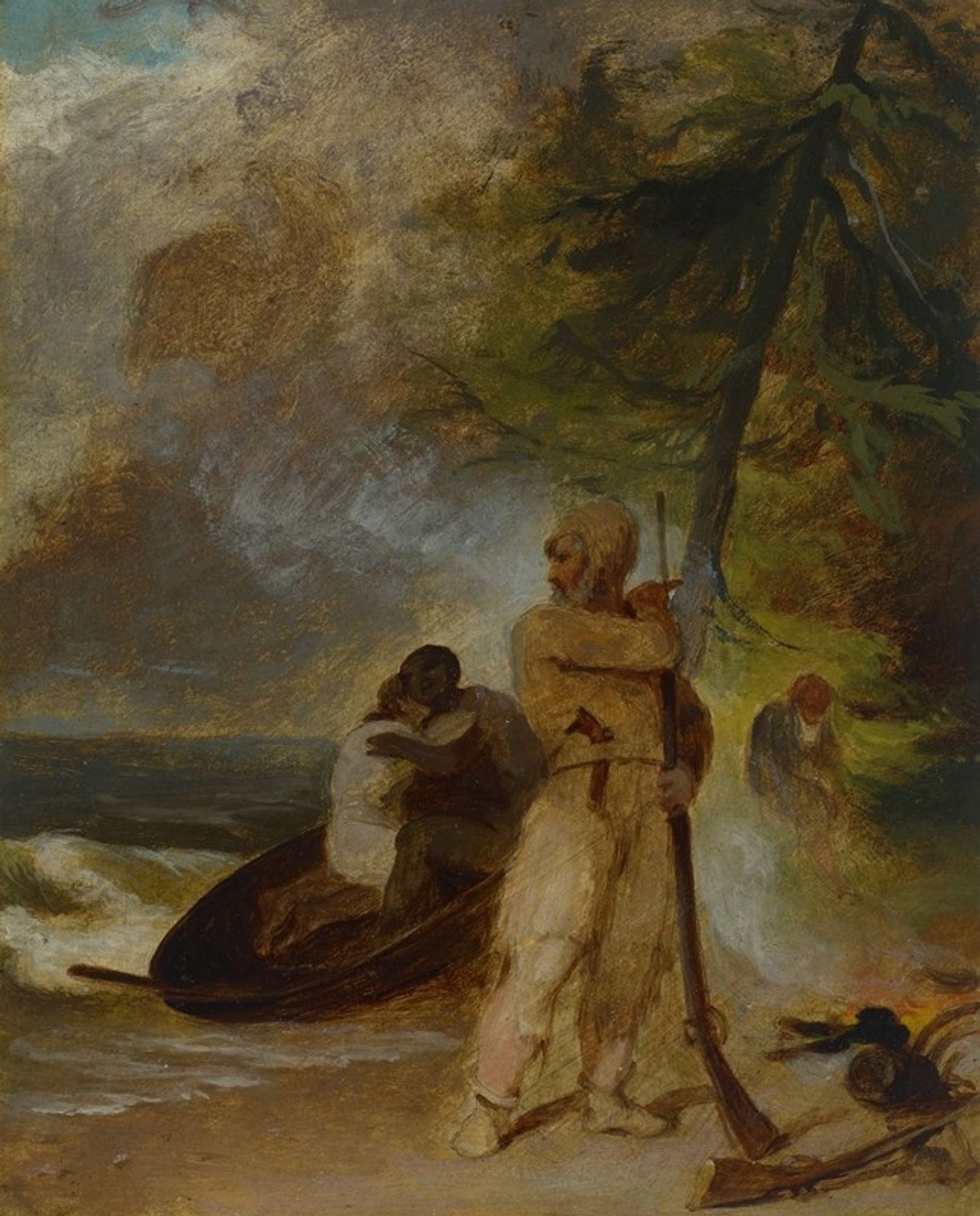 Friday’s Father Rescued by Thomas Sully