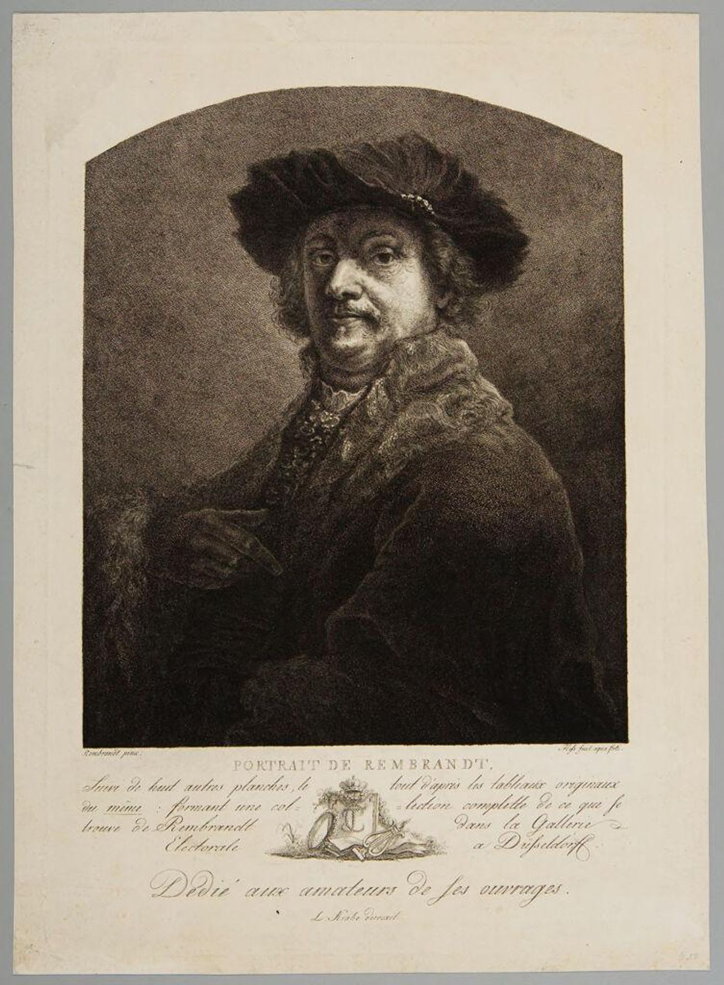 Rembrandt by Carl Ernst Christoph Hess