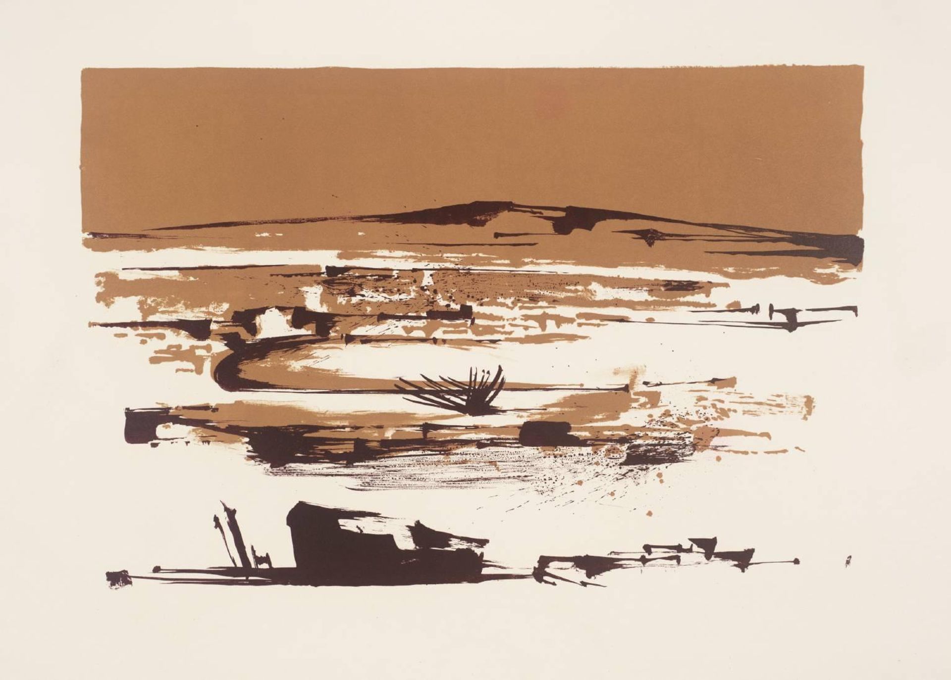 Greek Landscape III by  Michael Ayrton