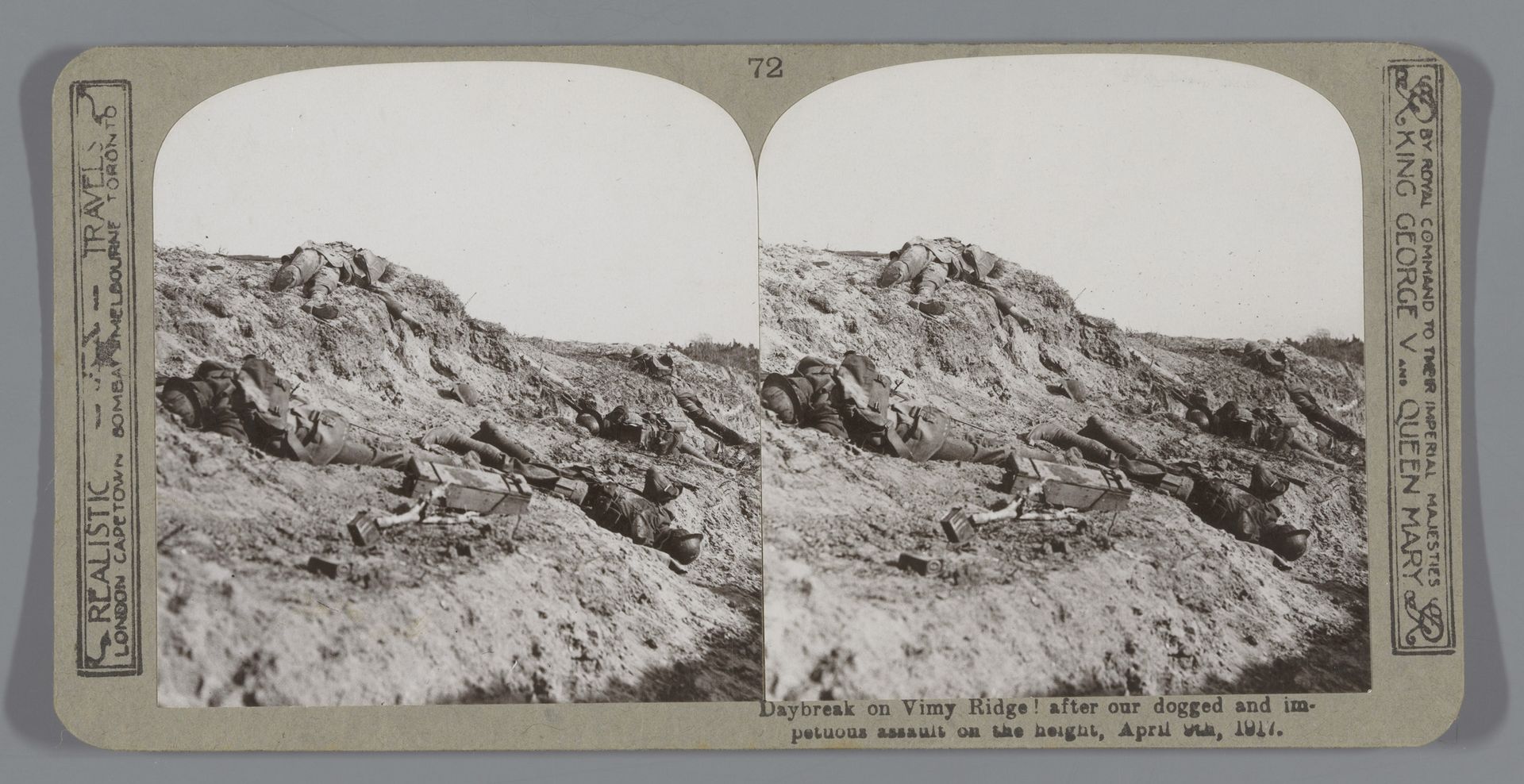Daybreak on Vimy Ridge! after our dogged and impetuous assault on the height, April 9th, 1917 by Realistic Travels