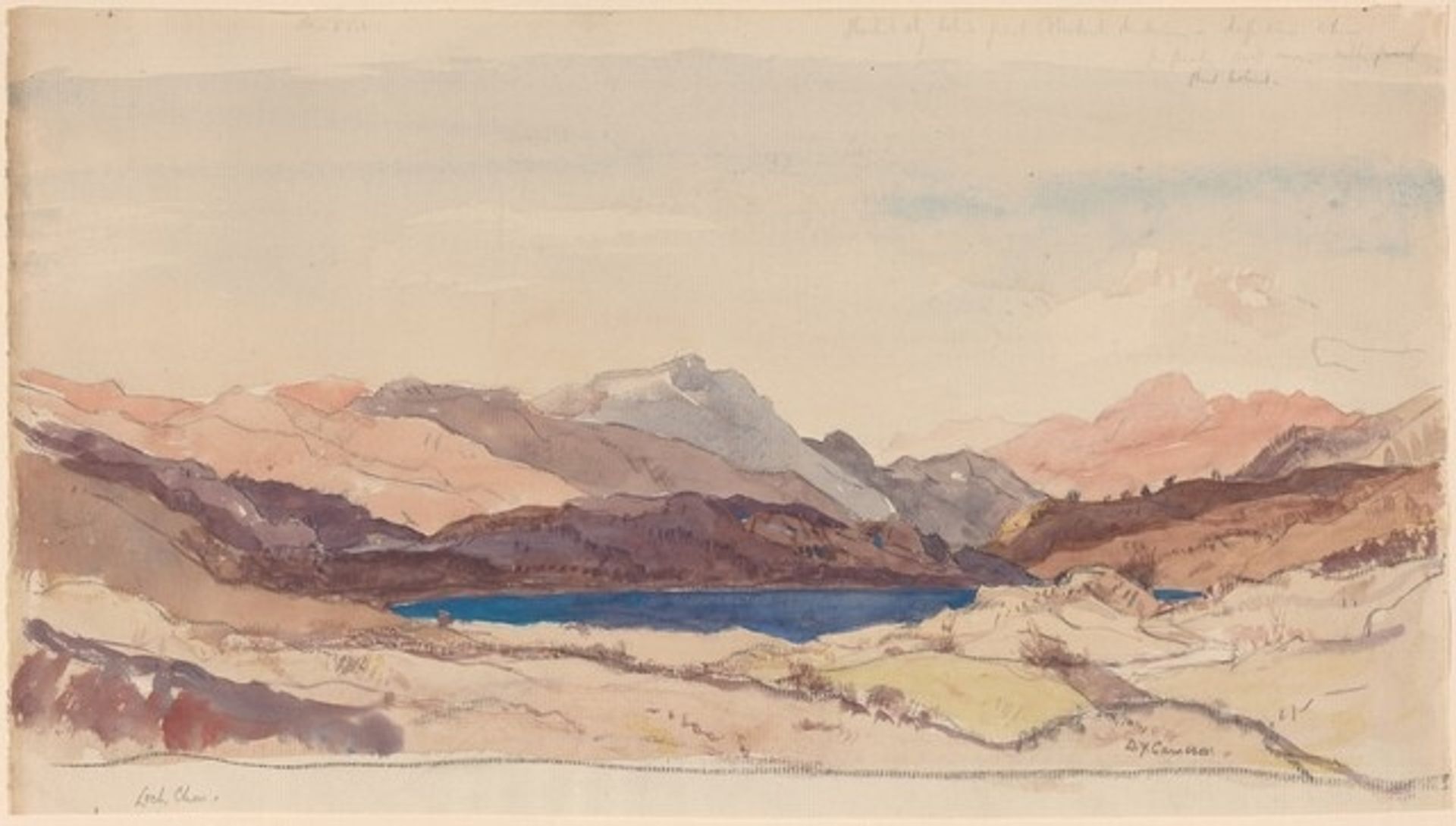Loch Chon by David Young Cameron