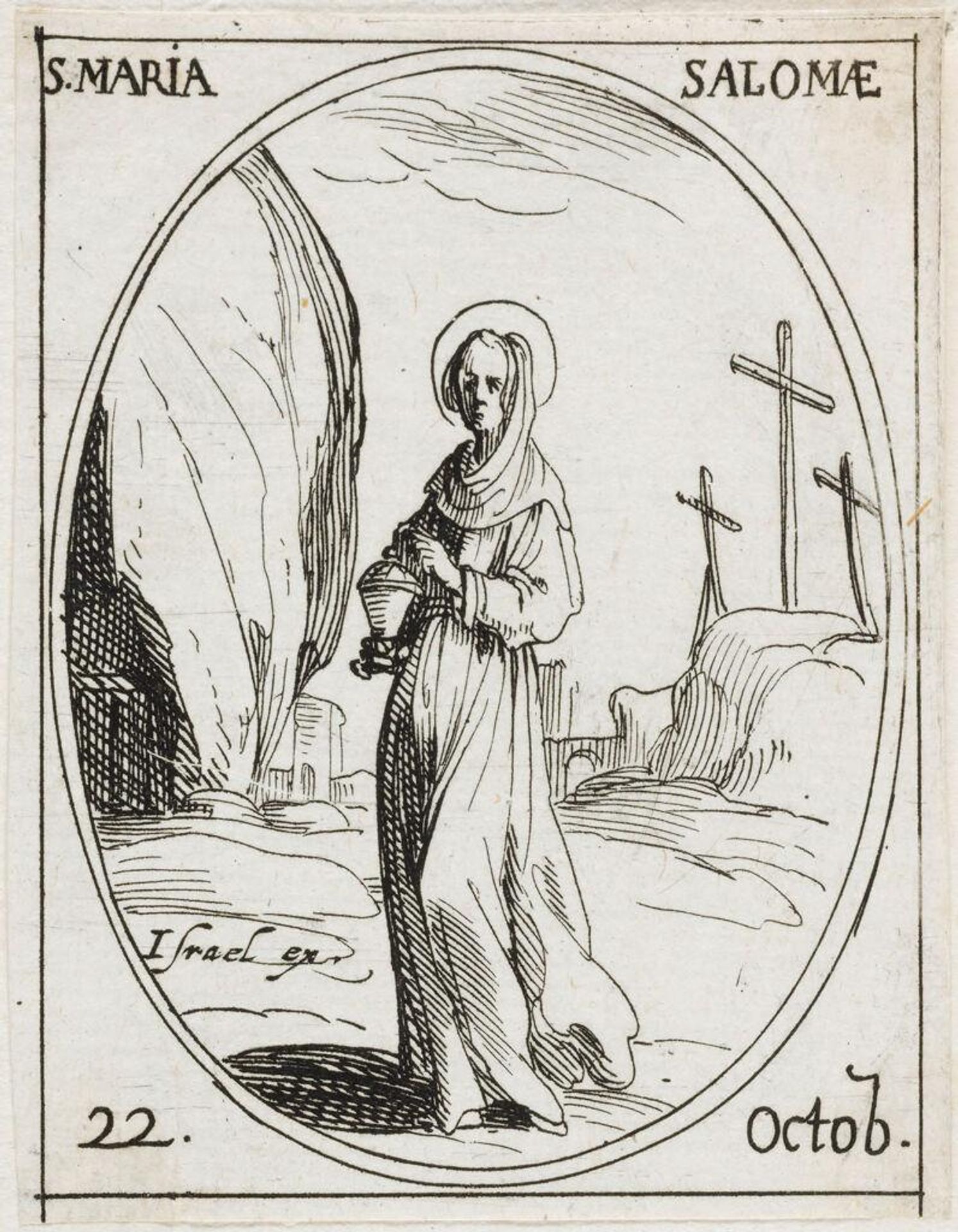 Saint Mary Salome by Jacques Callot