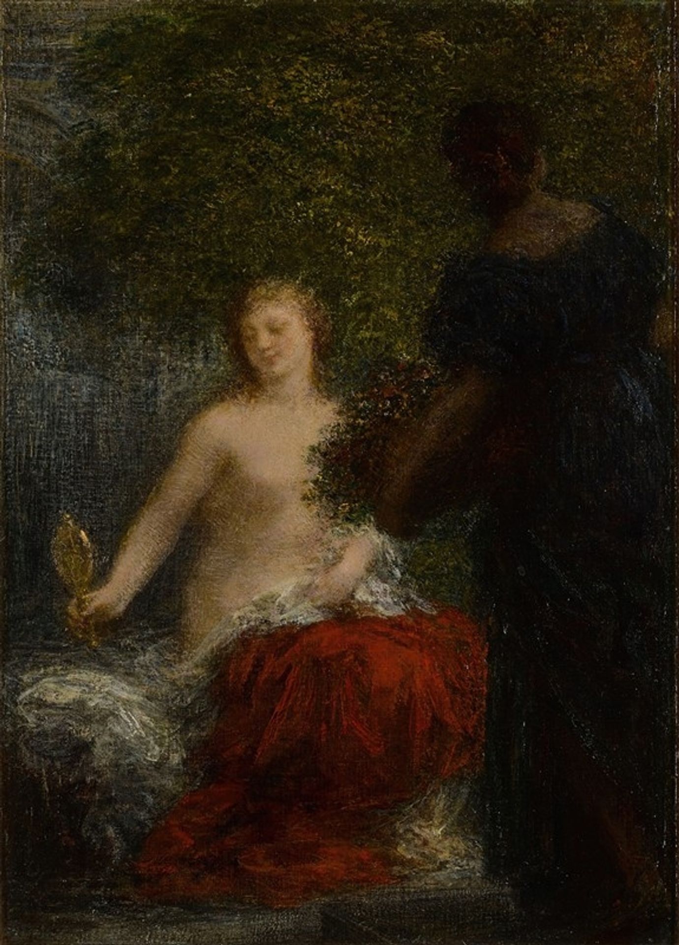 Femme à sa toilette by Henri Fantin-Latour