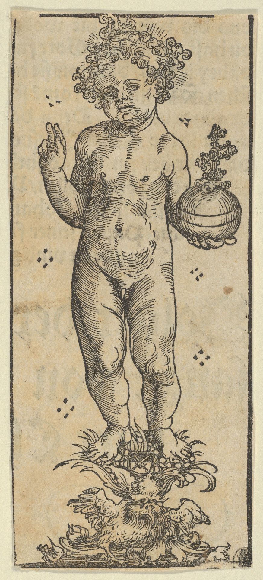 Silver Statuette of the Christ Child, from the Wittenberg Reliquaries by Lucas Cranach the Elder