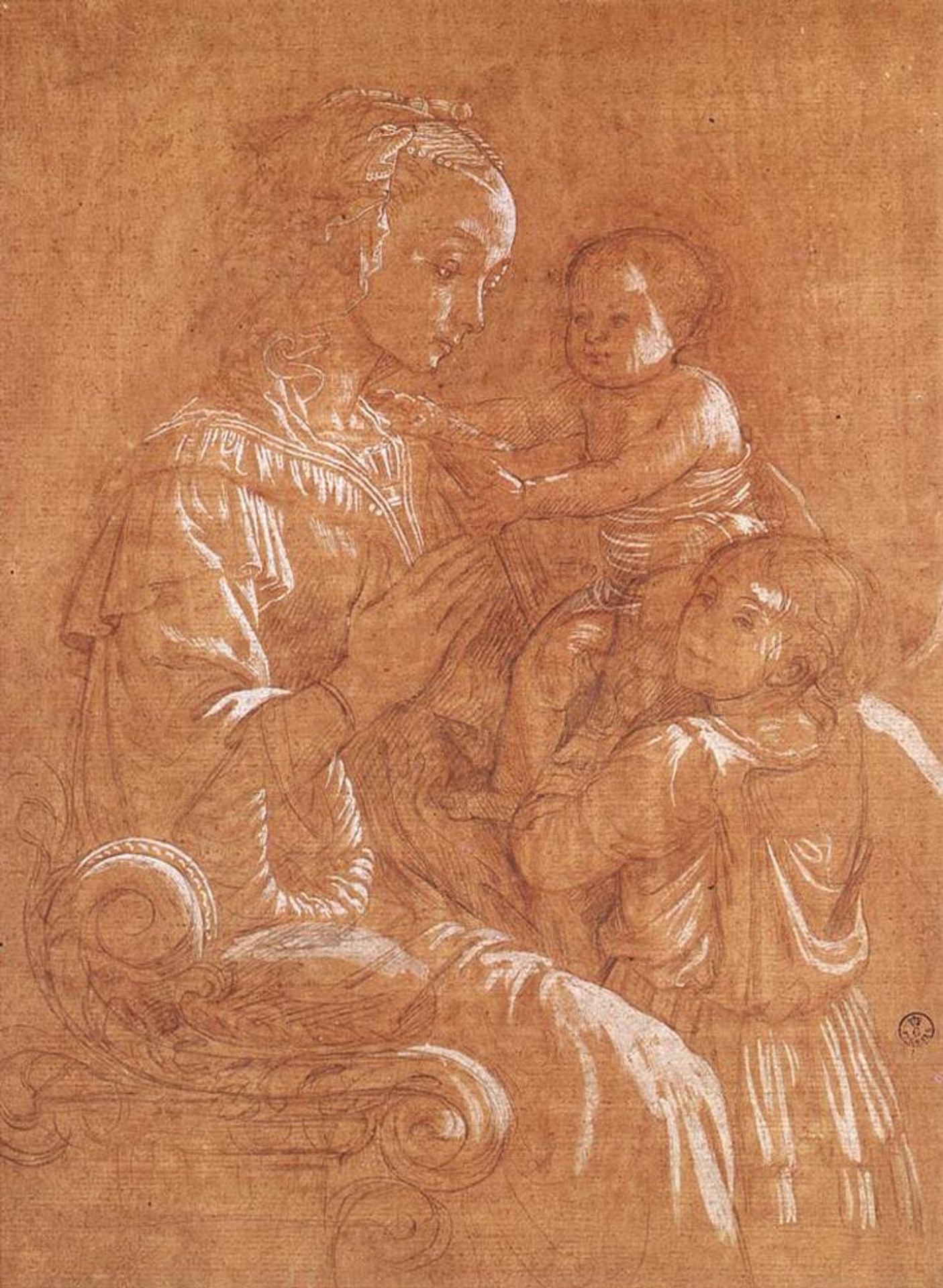 Madonna with the Child and two Angels by Filippo Lippi