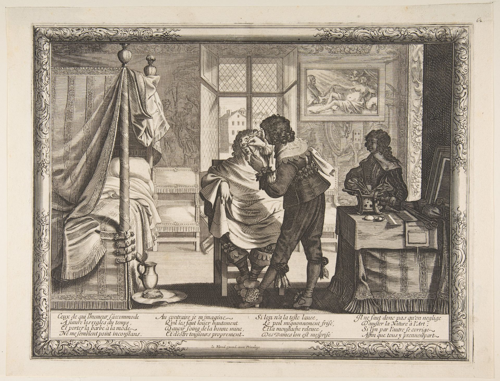The Barber by Abraham Bosse