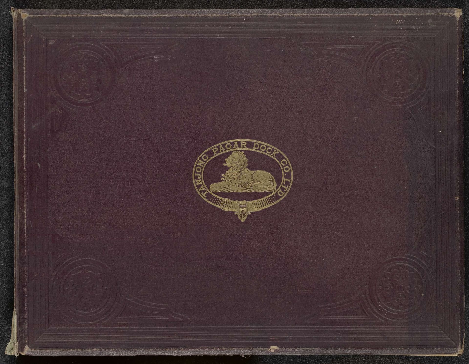Fotoalbum van de Tanjong Pagar Dock Co. Ltd. in Singapore by G.R. Lambert & Co.