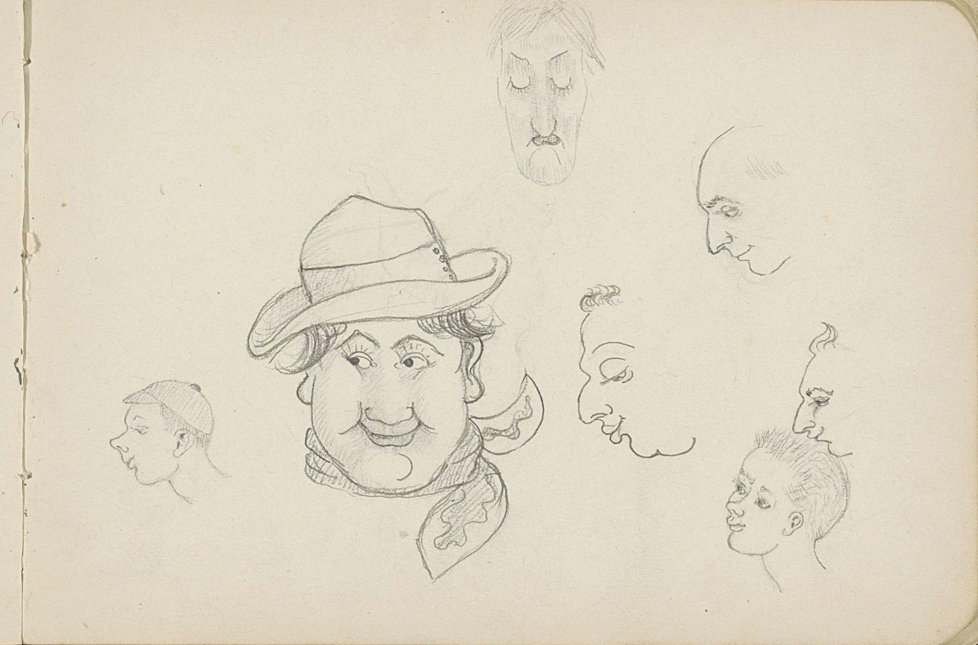 Karikaturale koppen by Julie de Graag