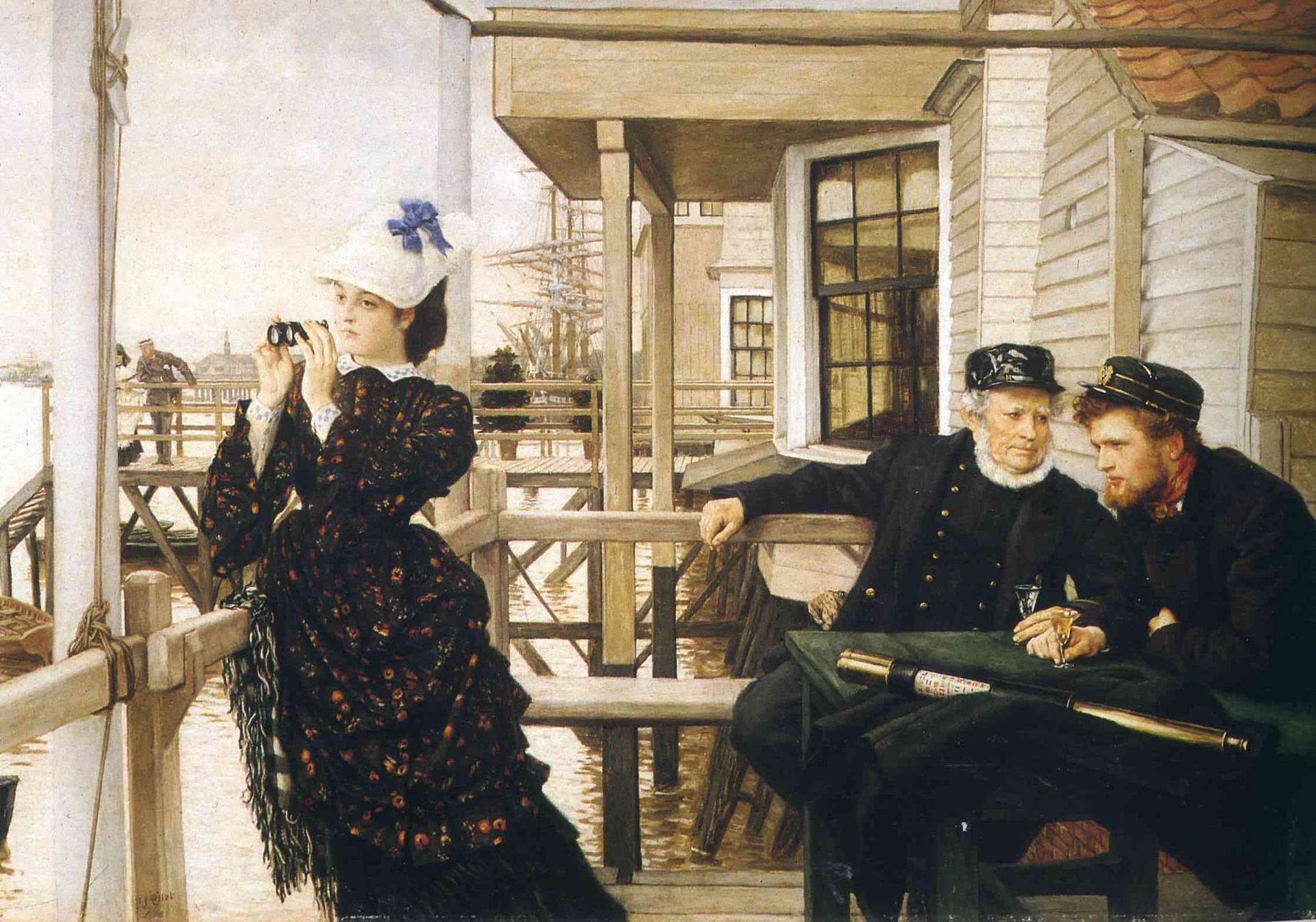 The Captain's Daughter by James Tissot