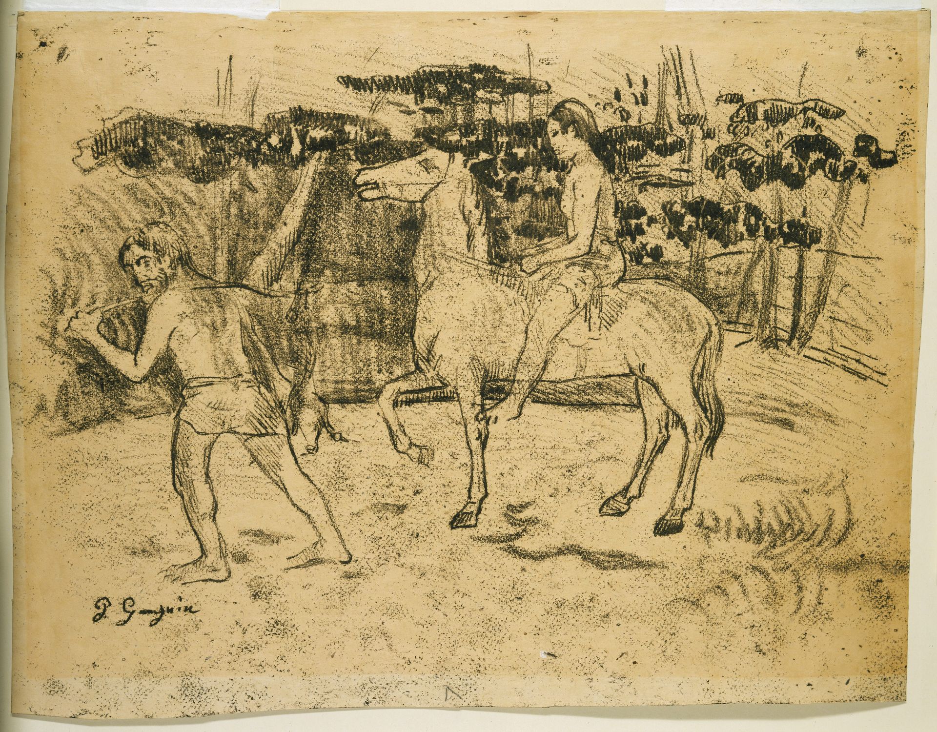 Return from the Hunt by Paul Gauguin