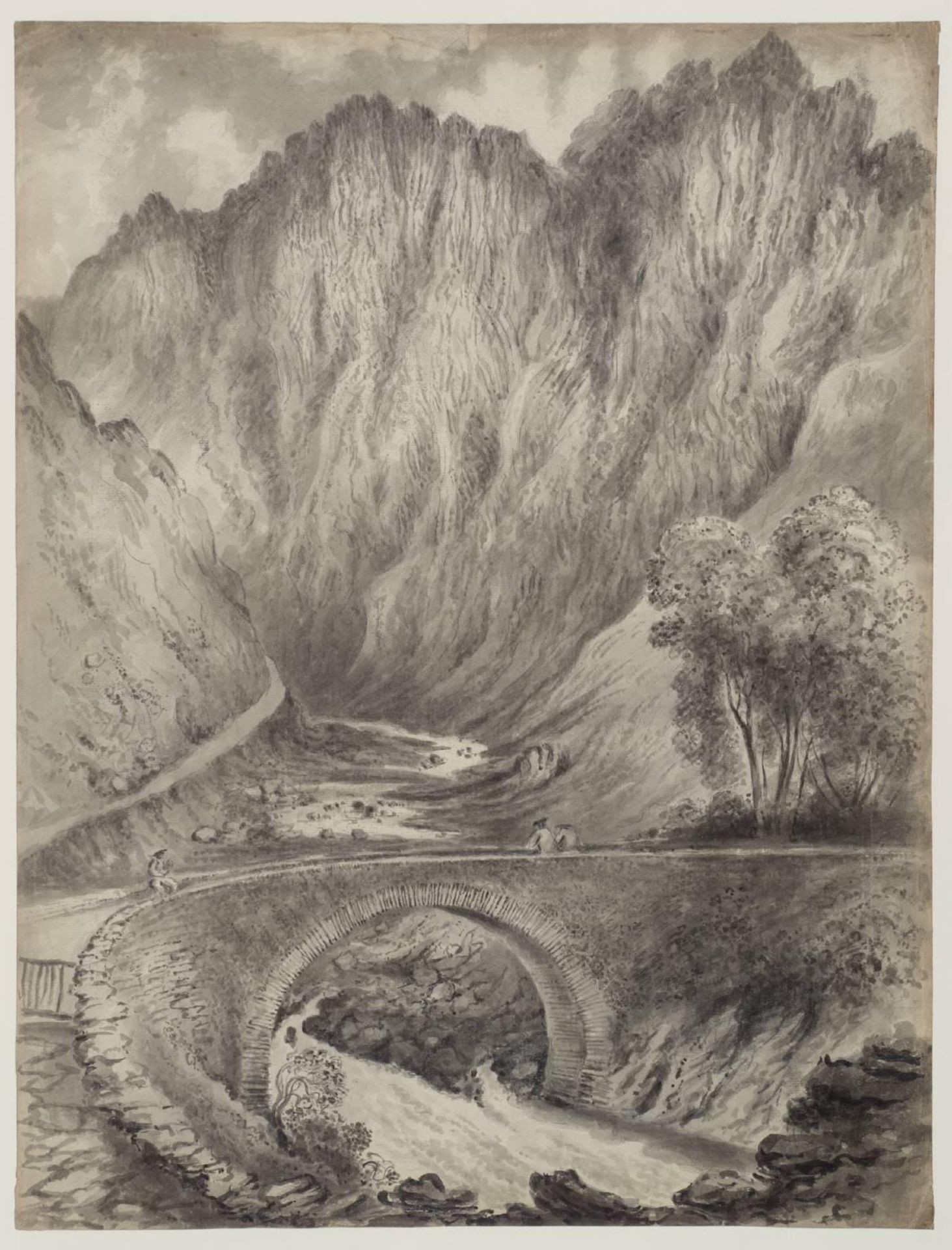 Pont Aberglaslyn by  Rev. William Henry Barnard