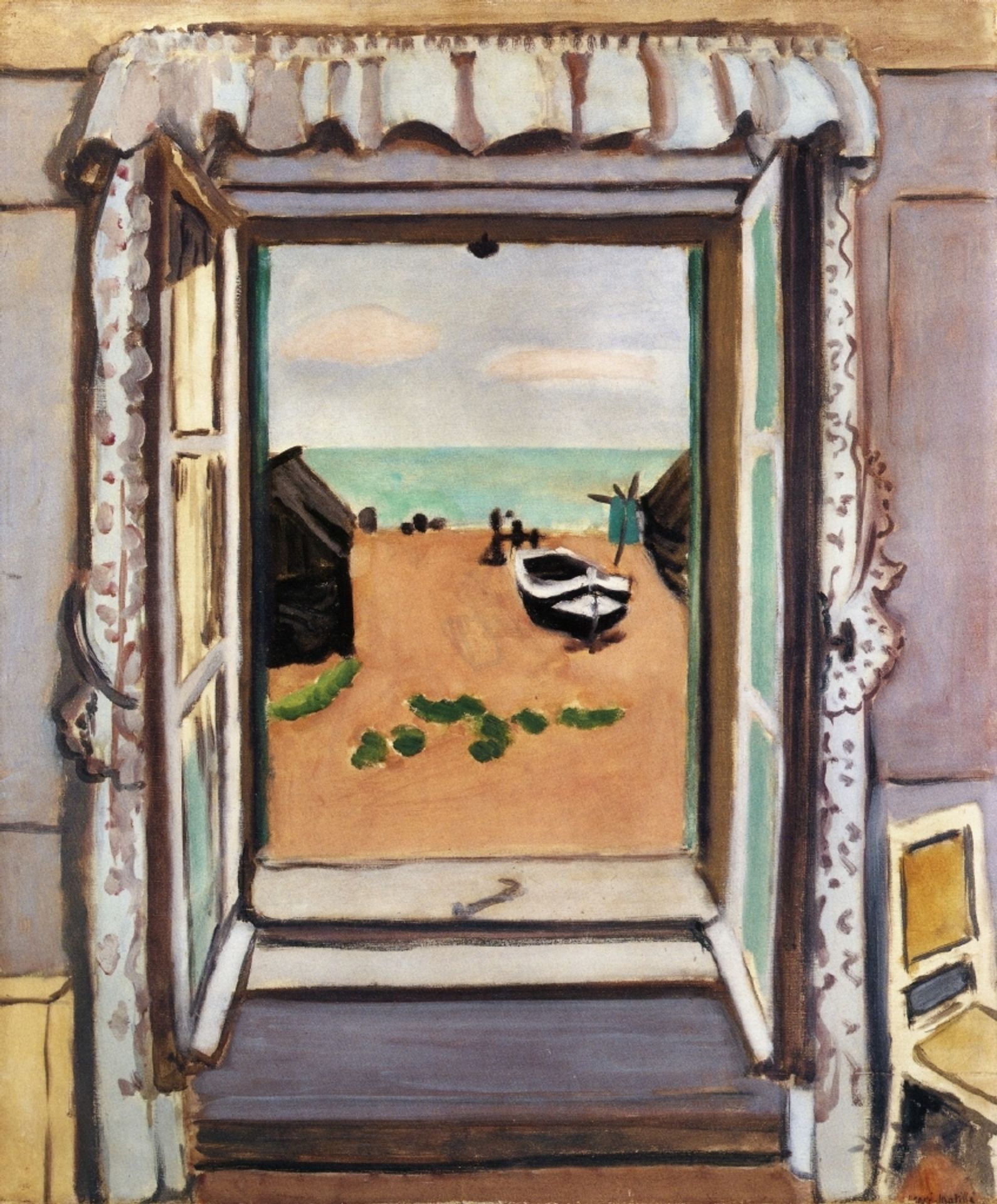 Open Window, Etretat by Henri Matisse
