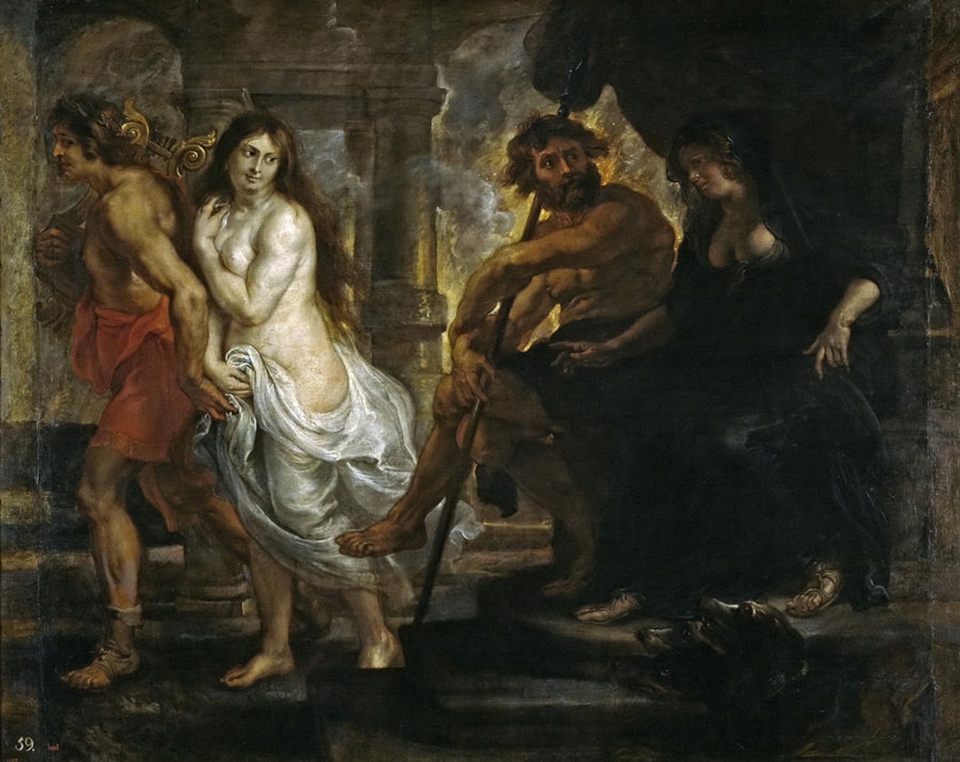 Orpheus and Eurydice by Peter Paul Rubens