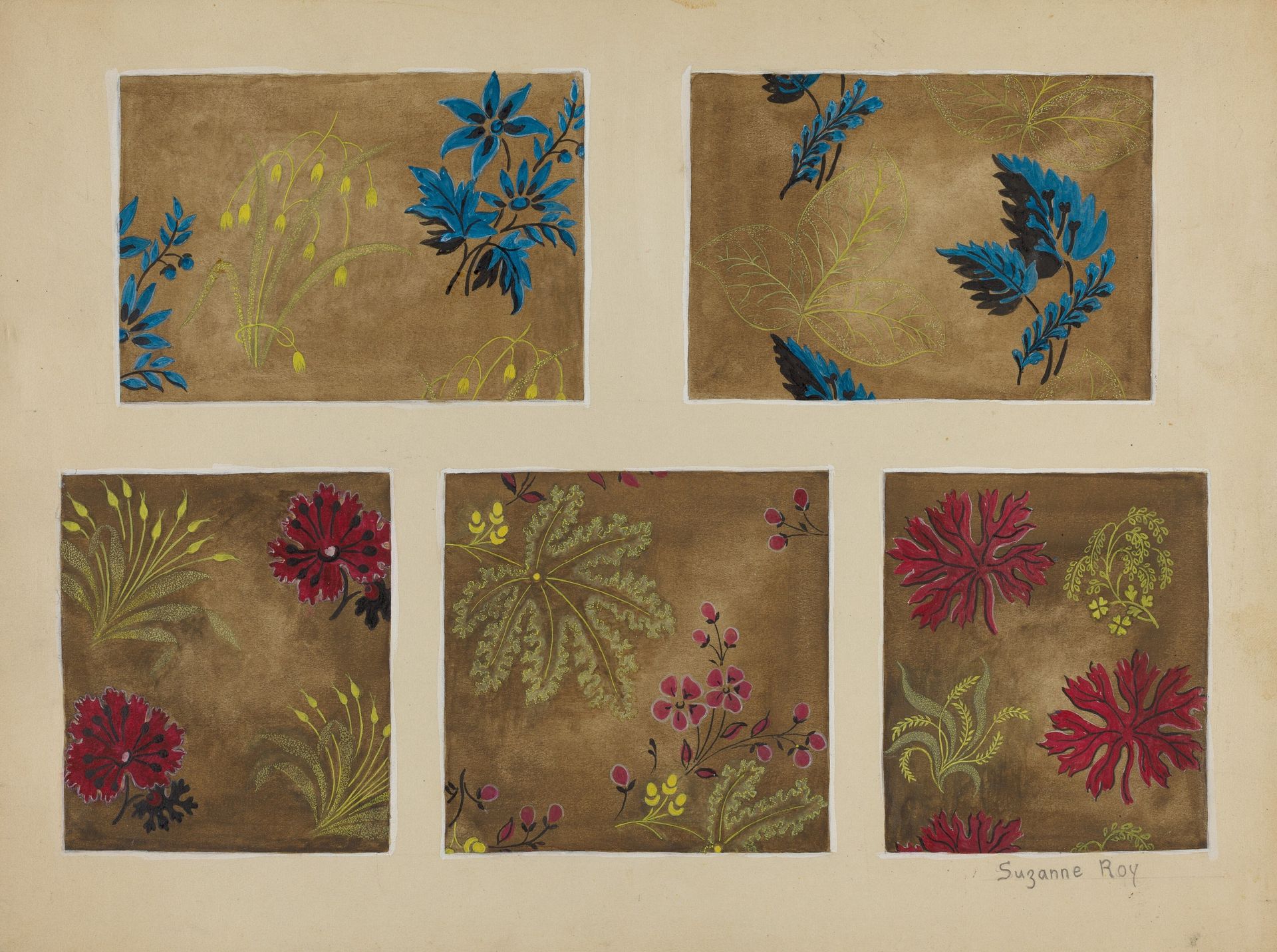 Printed Textiles by Suzanne Roy
