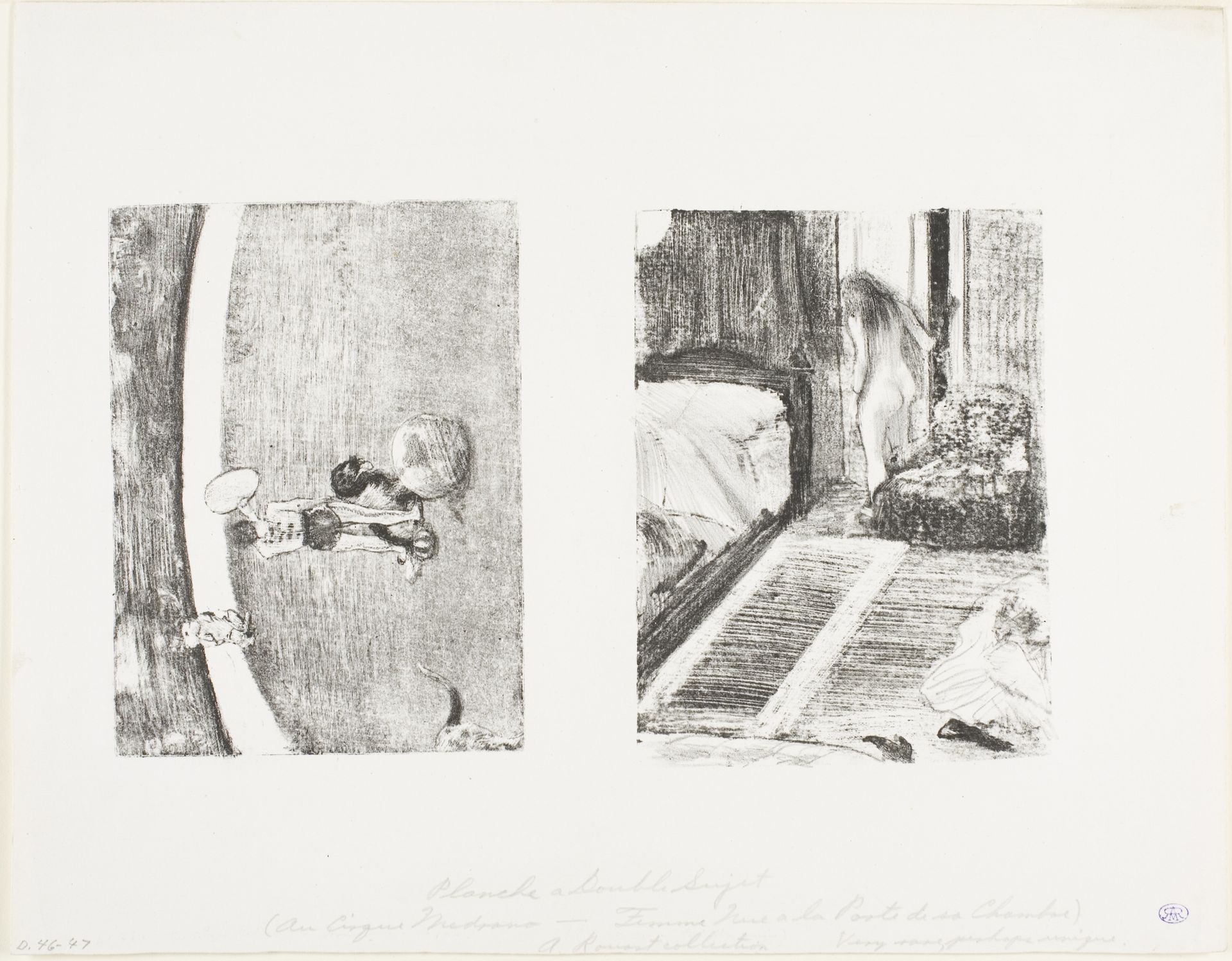 At the Cirque Fernando by Edgar Degas
