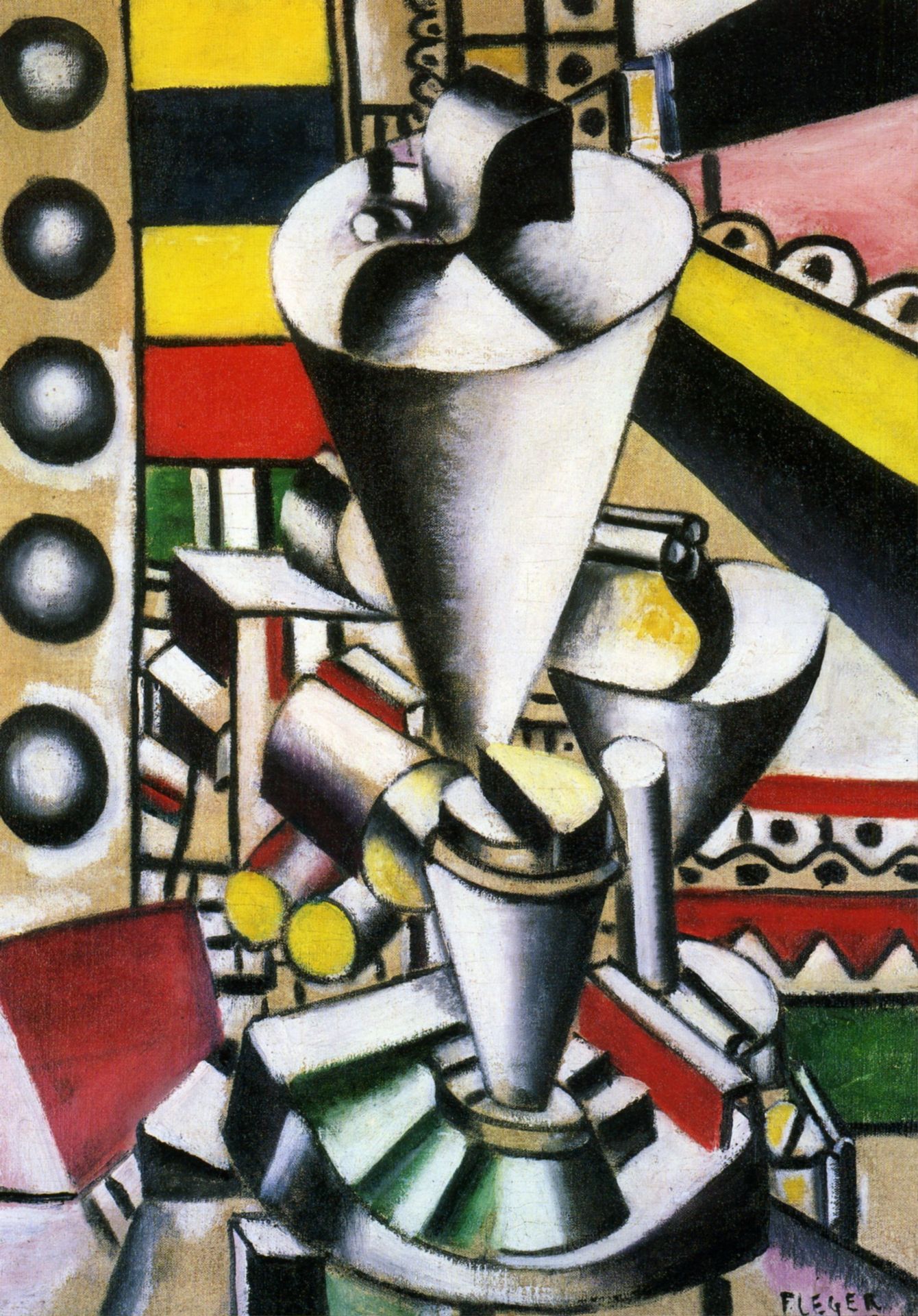 Still life in the machine elements by Fernand Léger