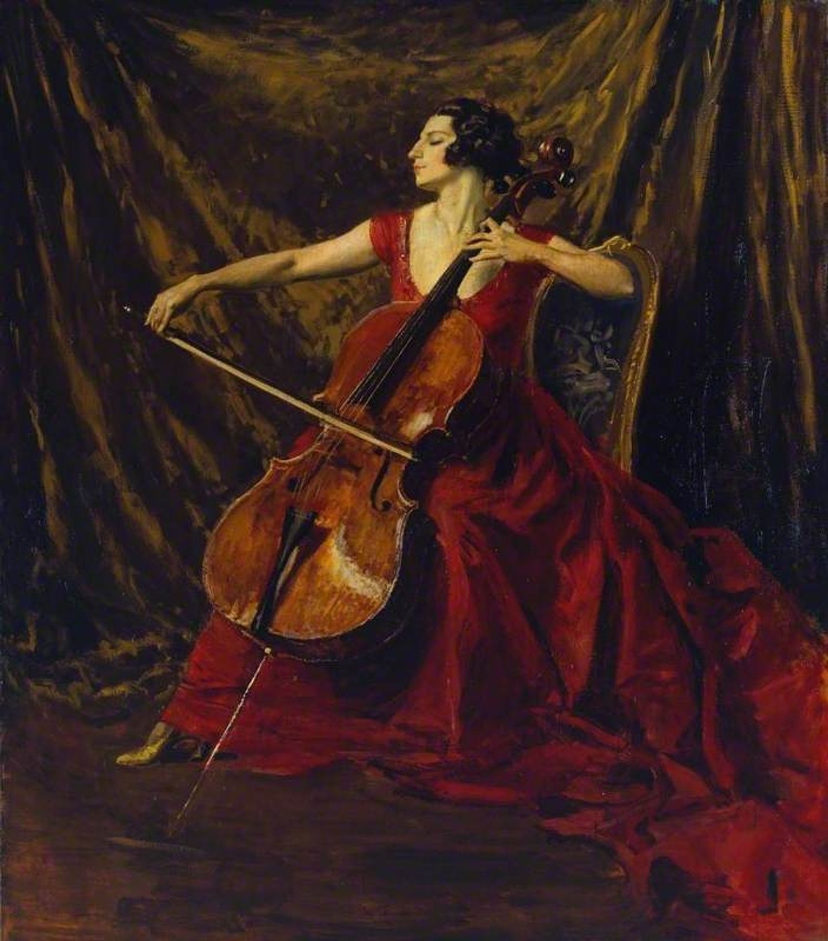 Madame Suggia by Augustus John
